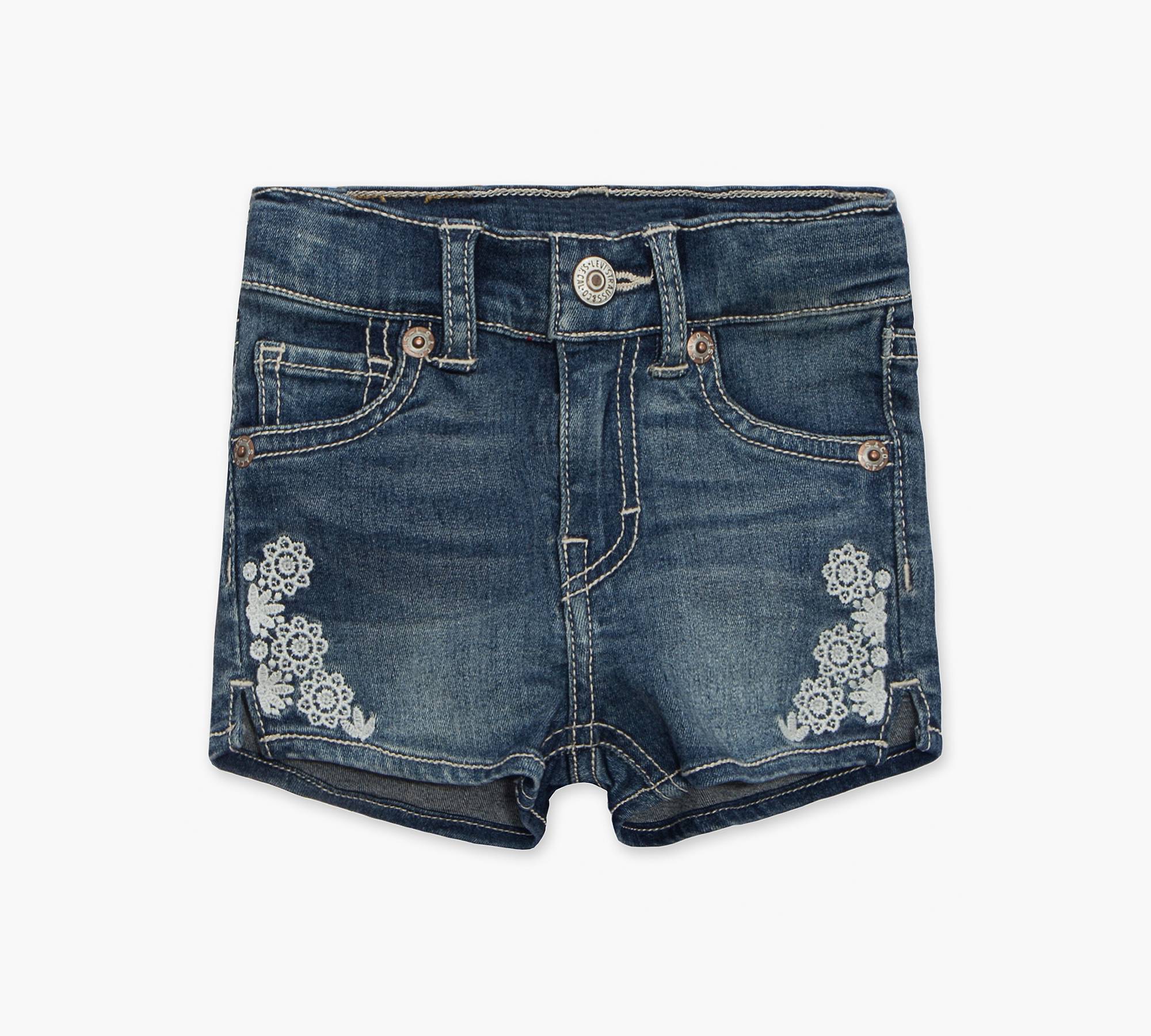 Baby 12-24M Embroidered Shorty Shorts 1