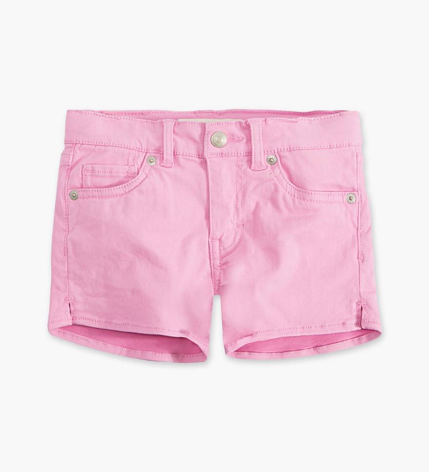 Little Girls 4-6x Jet Set Shorty Shorts - Pink | Levi's® US