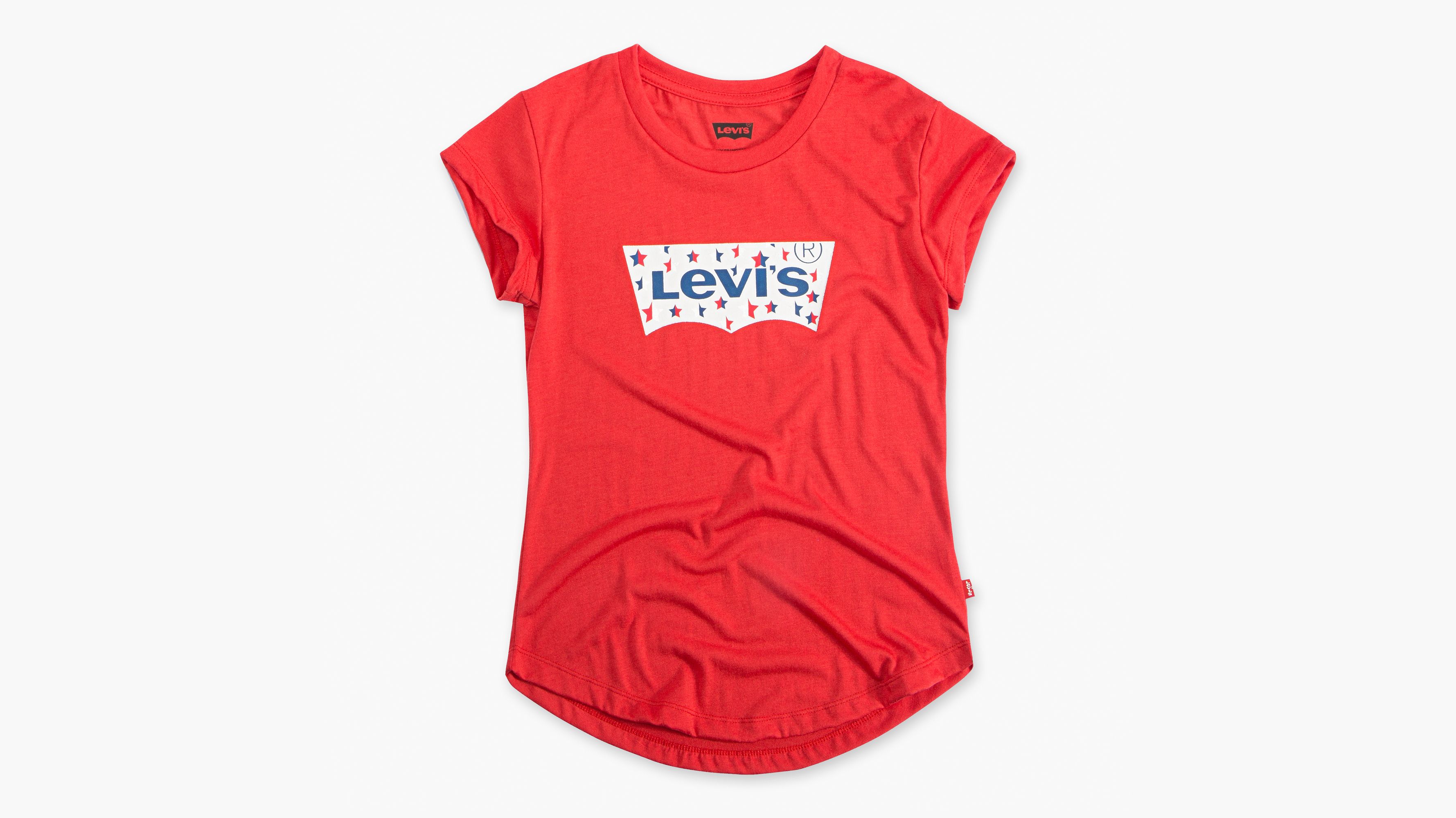 Little Girls 46x Graphic Tee Shirt Red Levi's® US