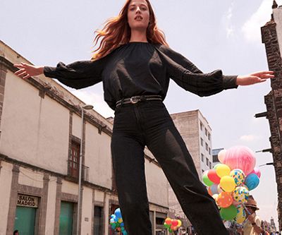 BALLOON JEANS