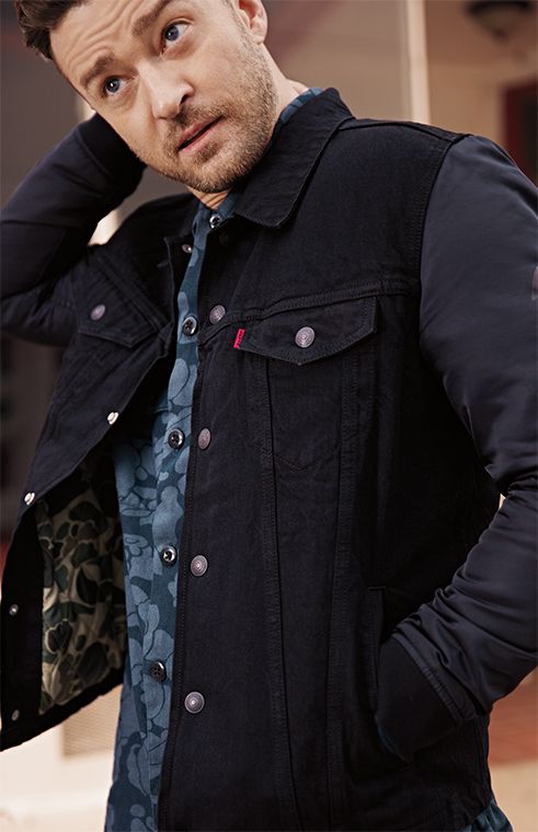 levi's x justin timberlake fresh leaves collection