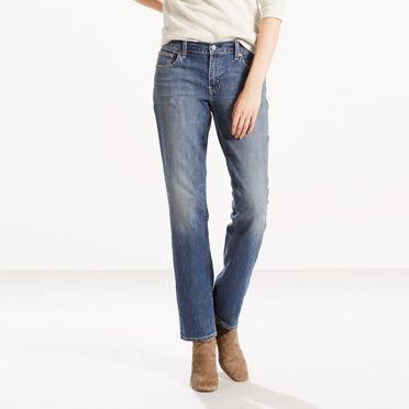 414 Classic Stretch Straight Jeans | Rustic Woodland |Levi's® United ...