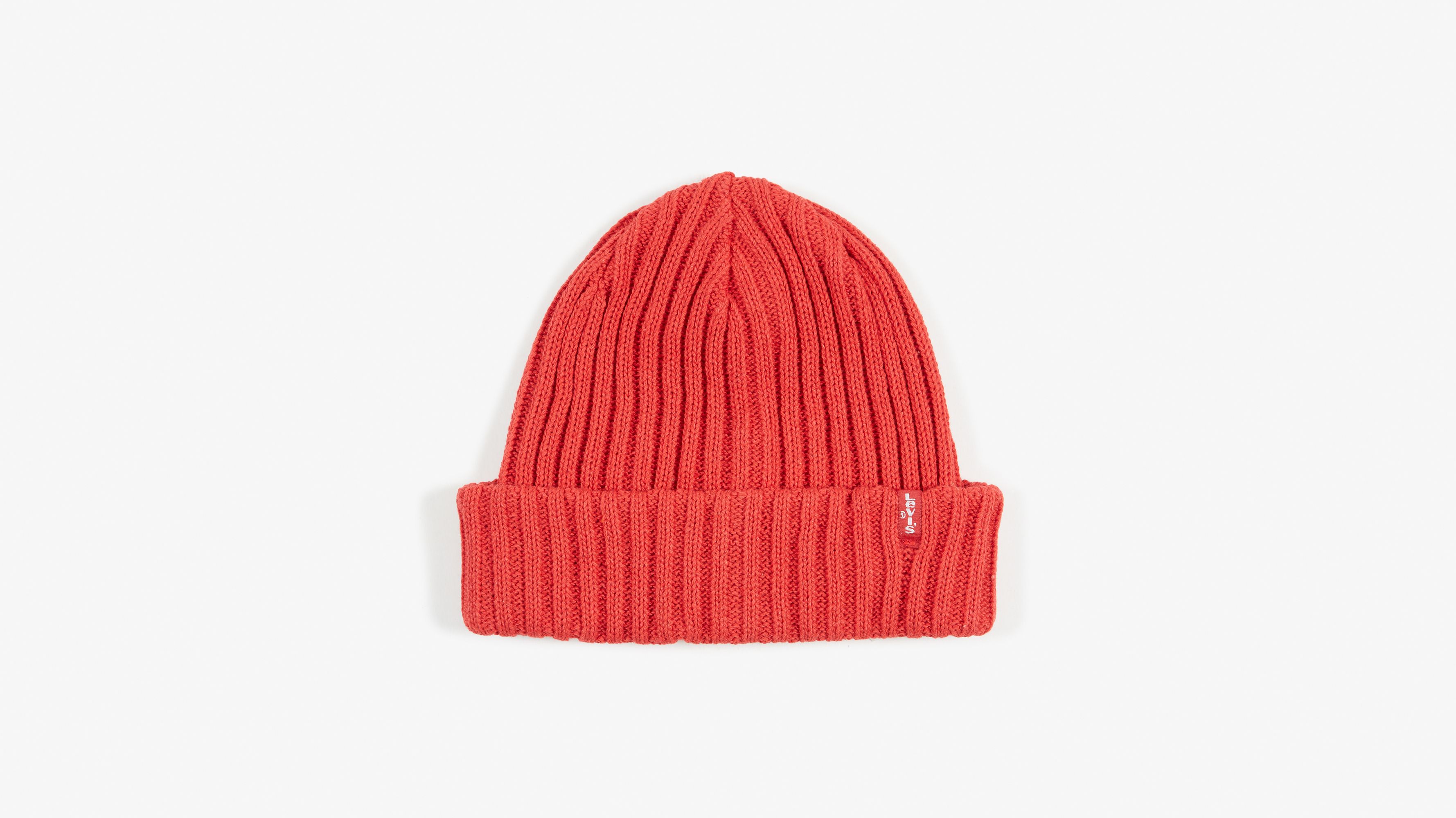 Ribbed Beanie | Red |Levi's® United States (US)