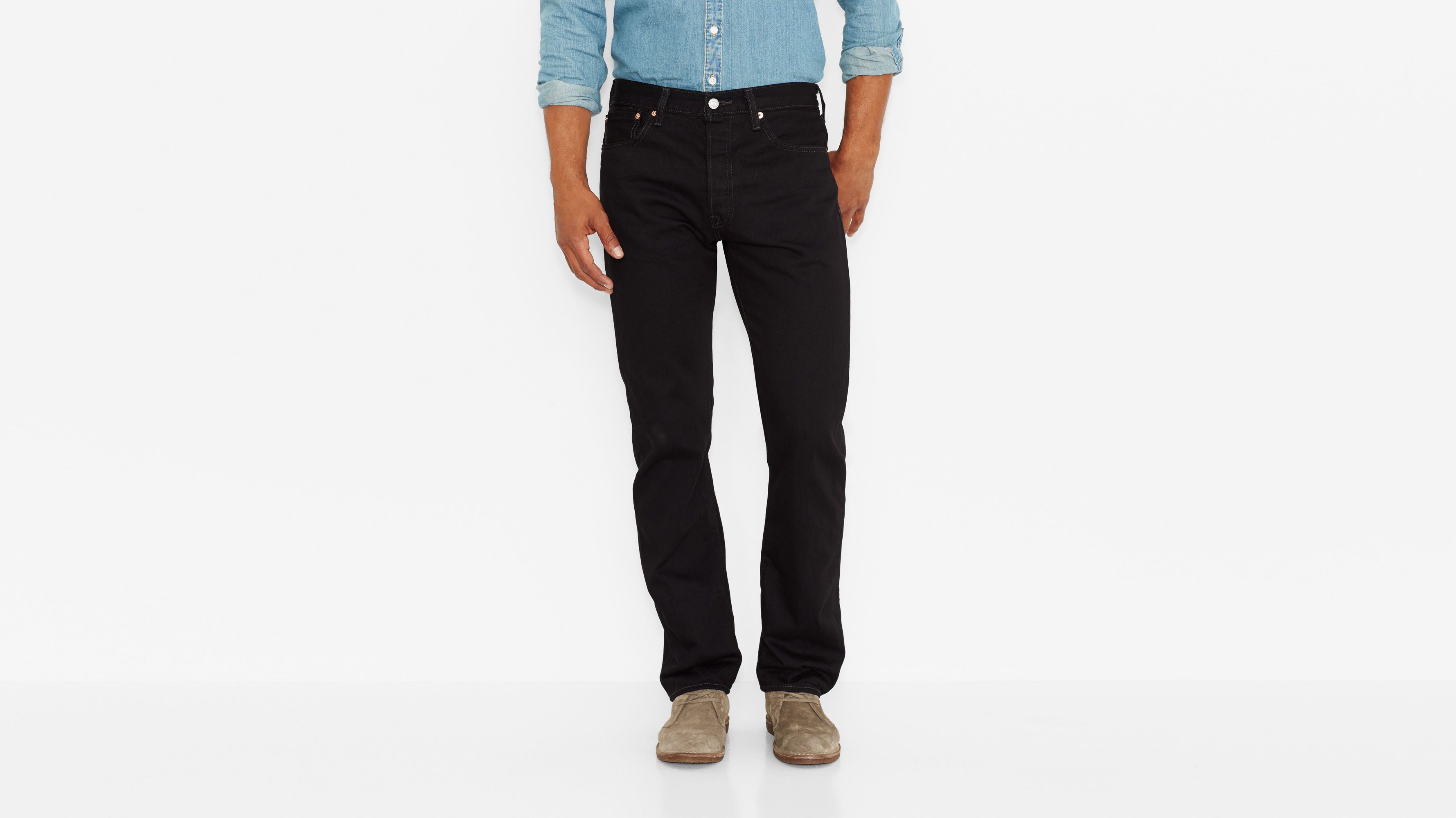 Black Over-Dyed 501® Jeans for Men| Levi's®