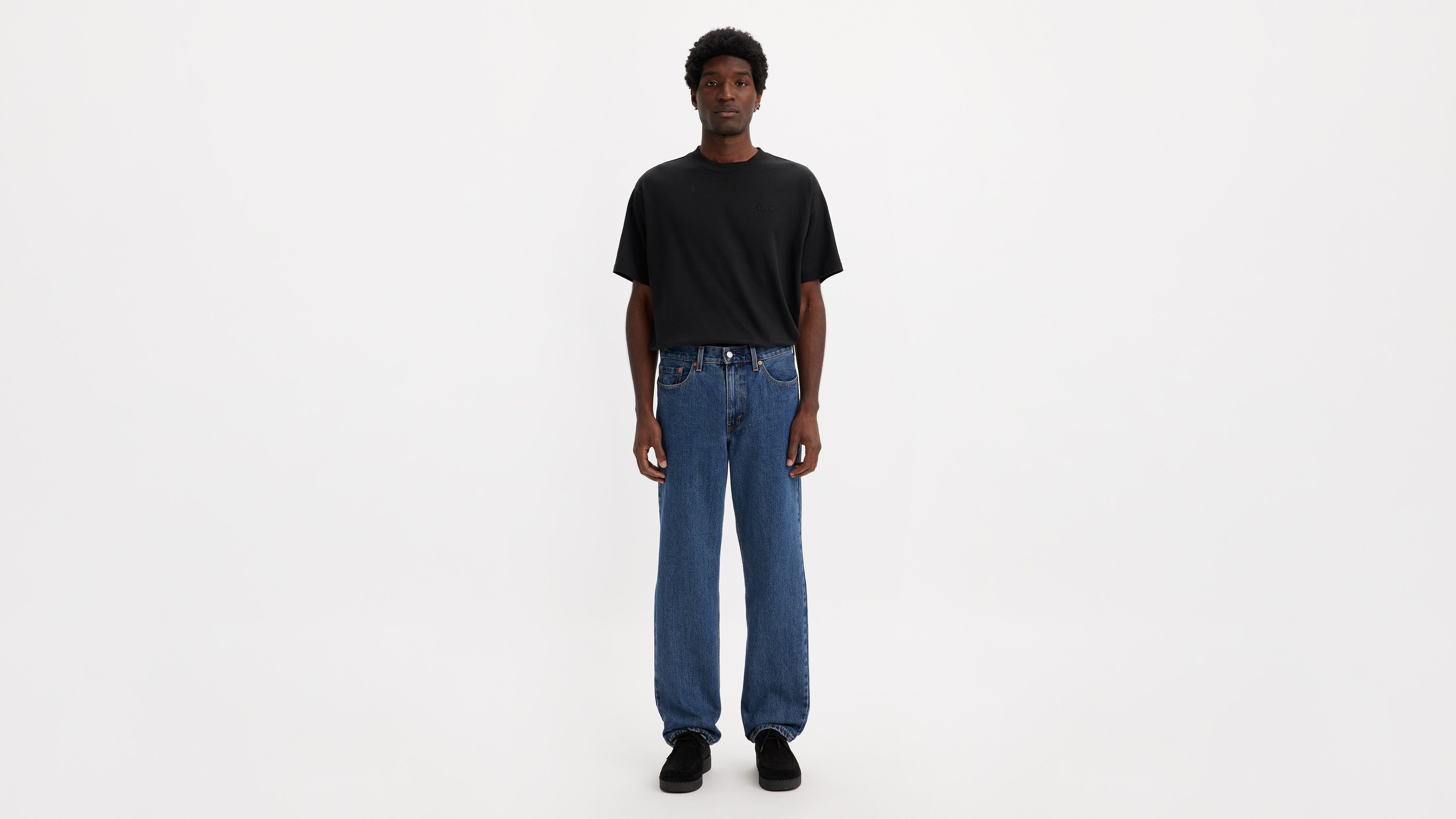 Dark Blue Stone Washed 505™ Jeans for Men | Levi's®