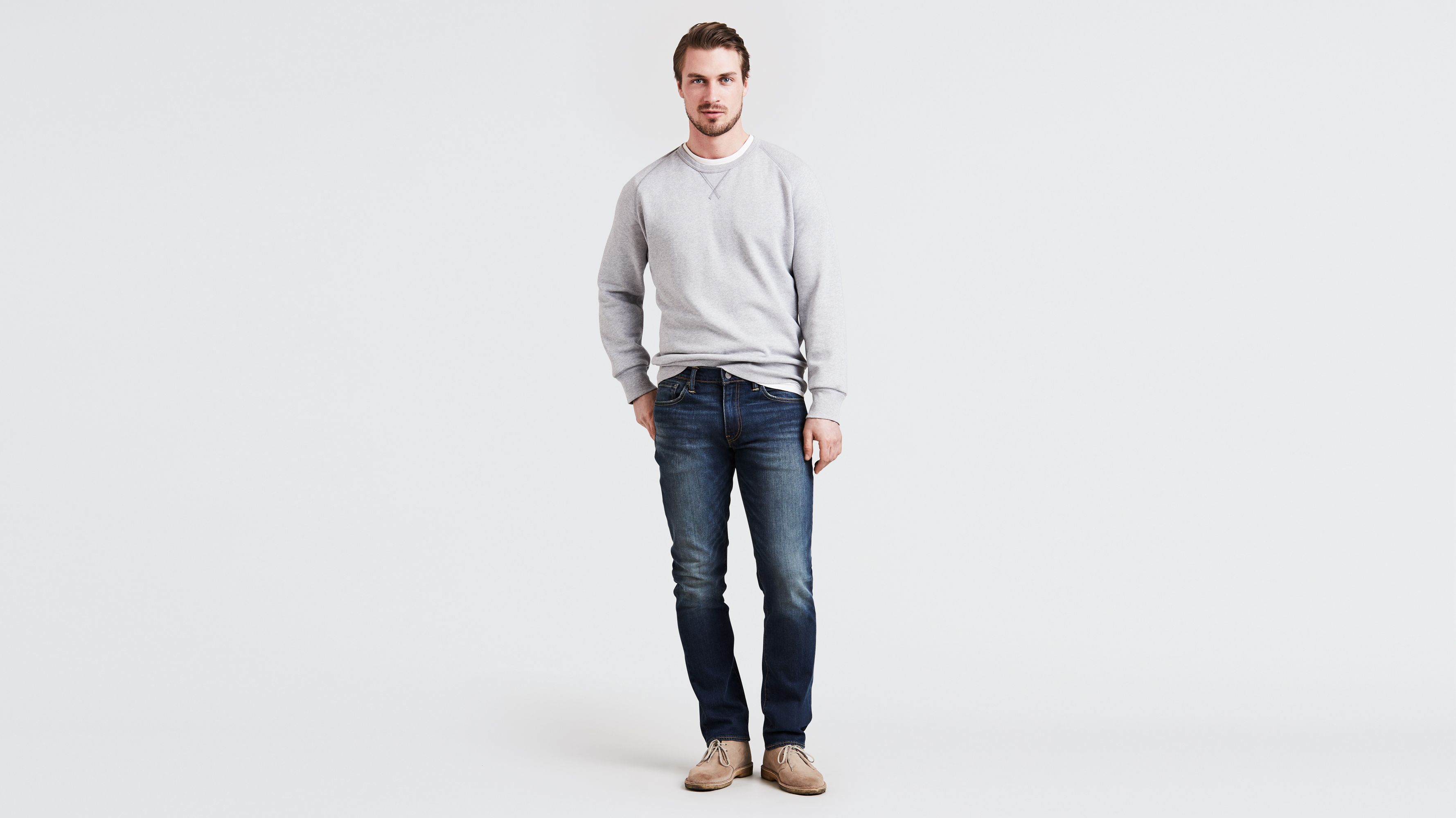 李维斯levis 51164修身剪裁rinsed灯芯绒裤子