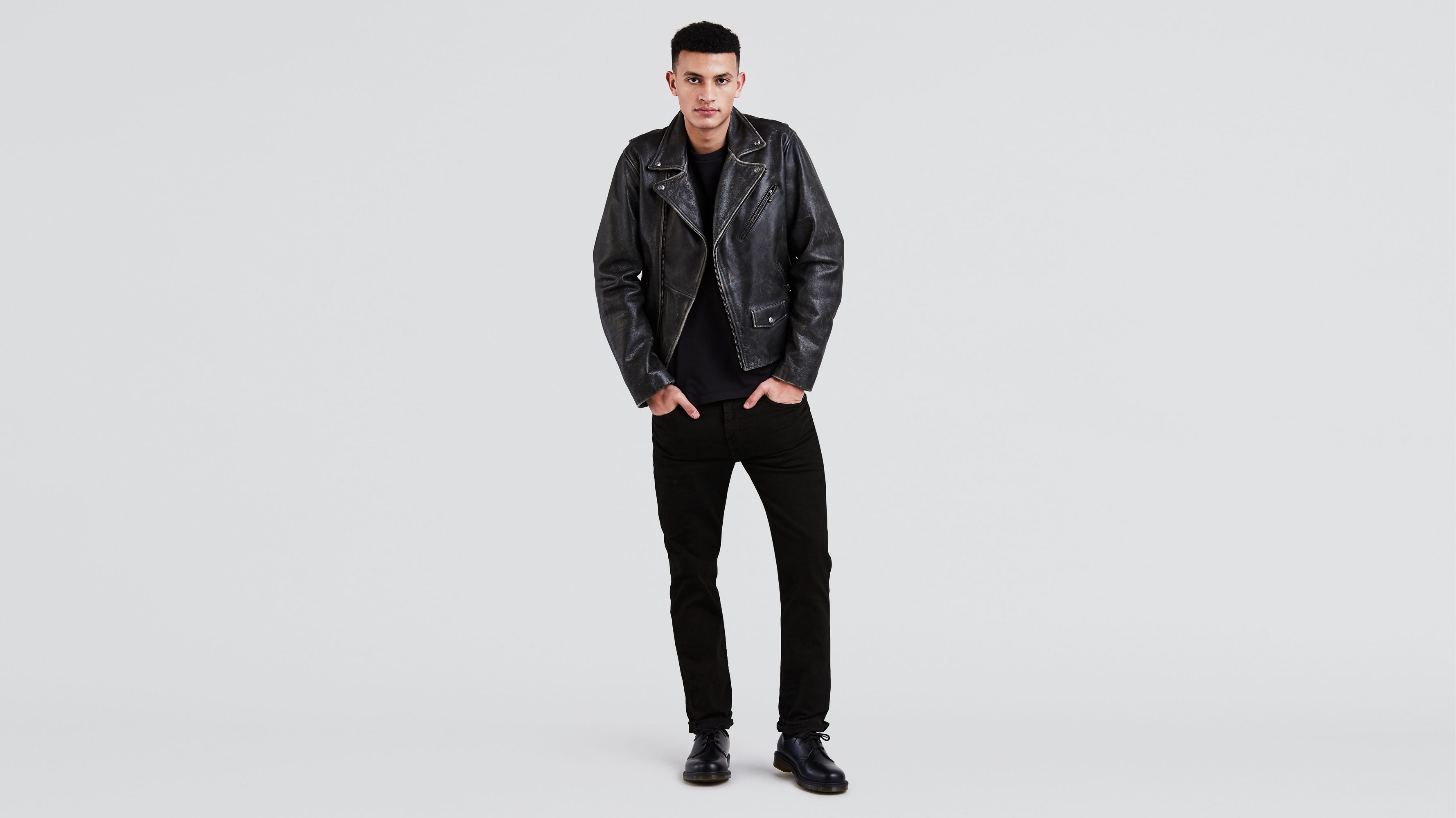 Men's Levi's 511™ Skinny Stretch Jeans in Black | Levi's®