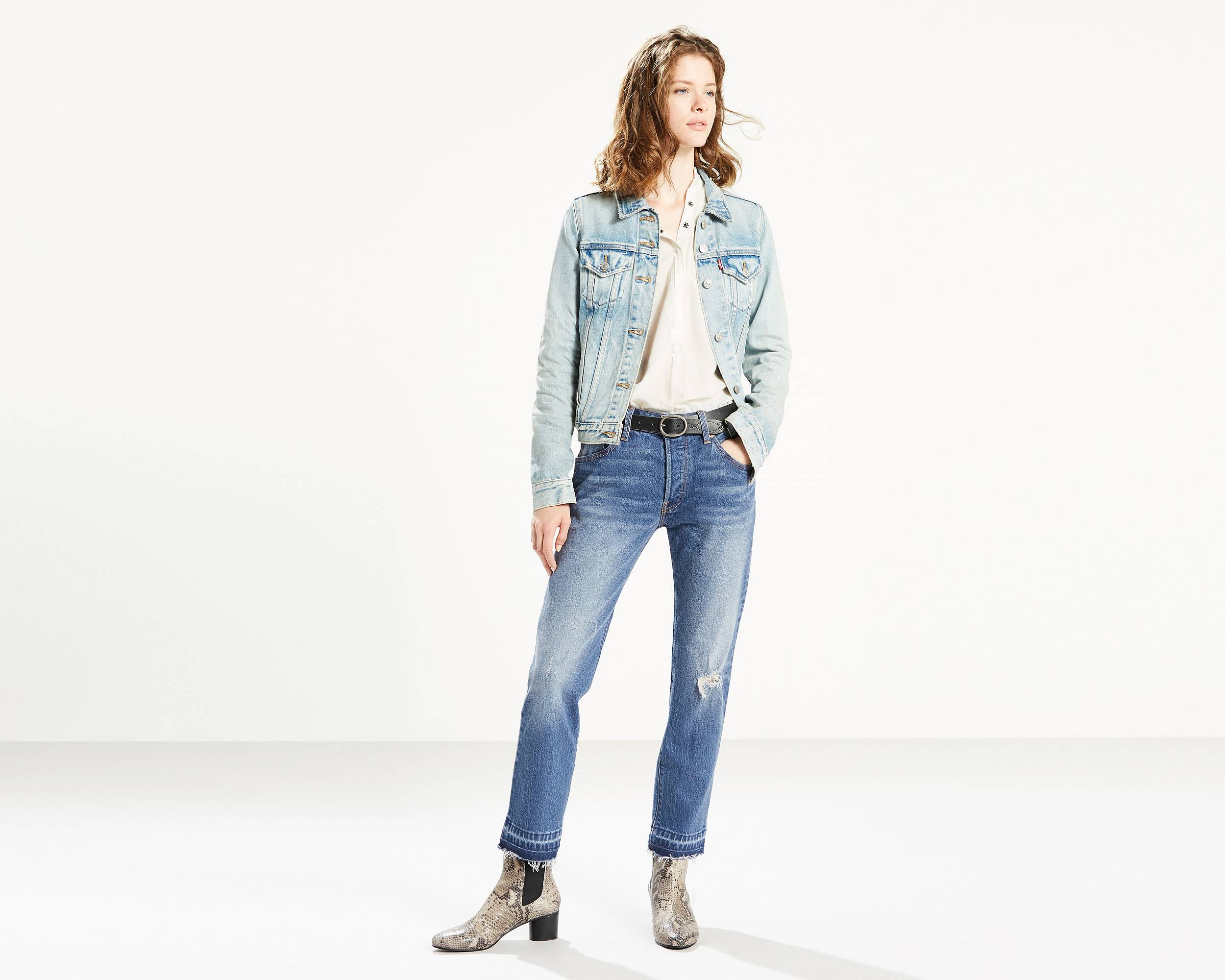 501® Stretch Jeans for Women | Wear & Tear |Levi's® United States (US)