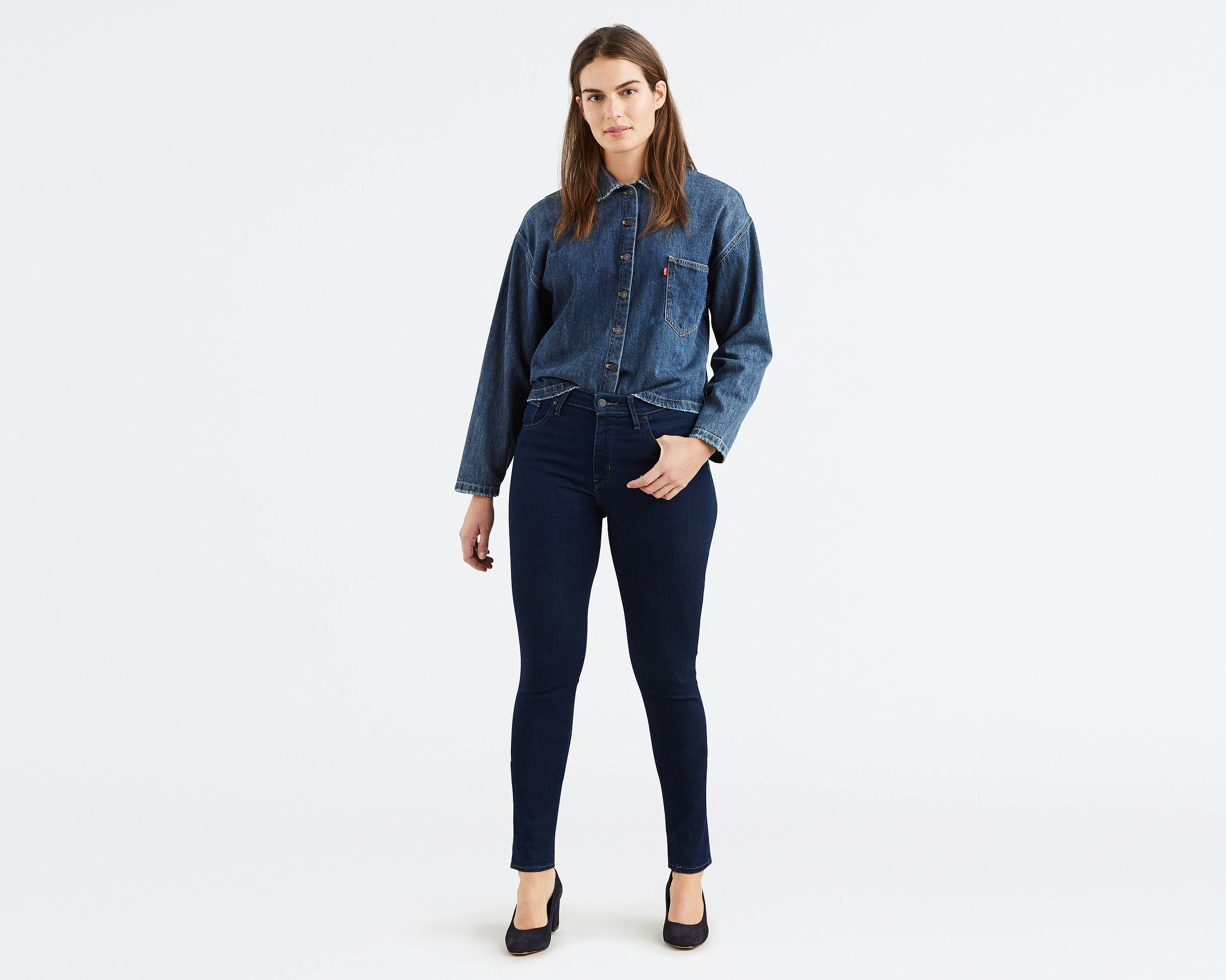 721 High Rise Skinny Jeans | Lone Wolf |Levi's® United States (US)