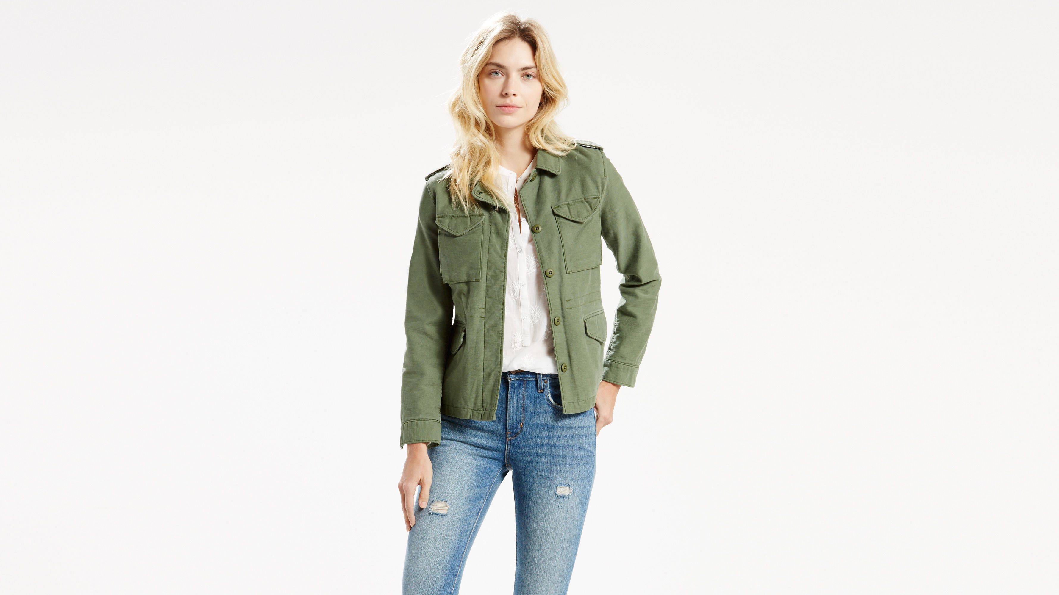 surplus jacket bronze green levis united states (us)