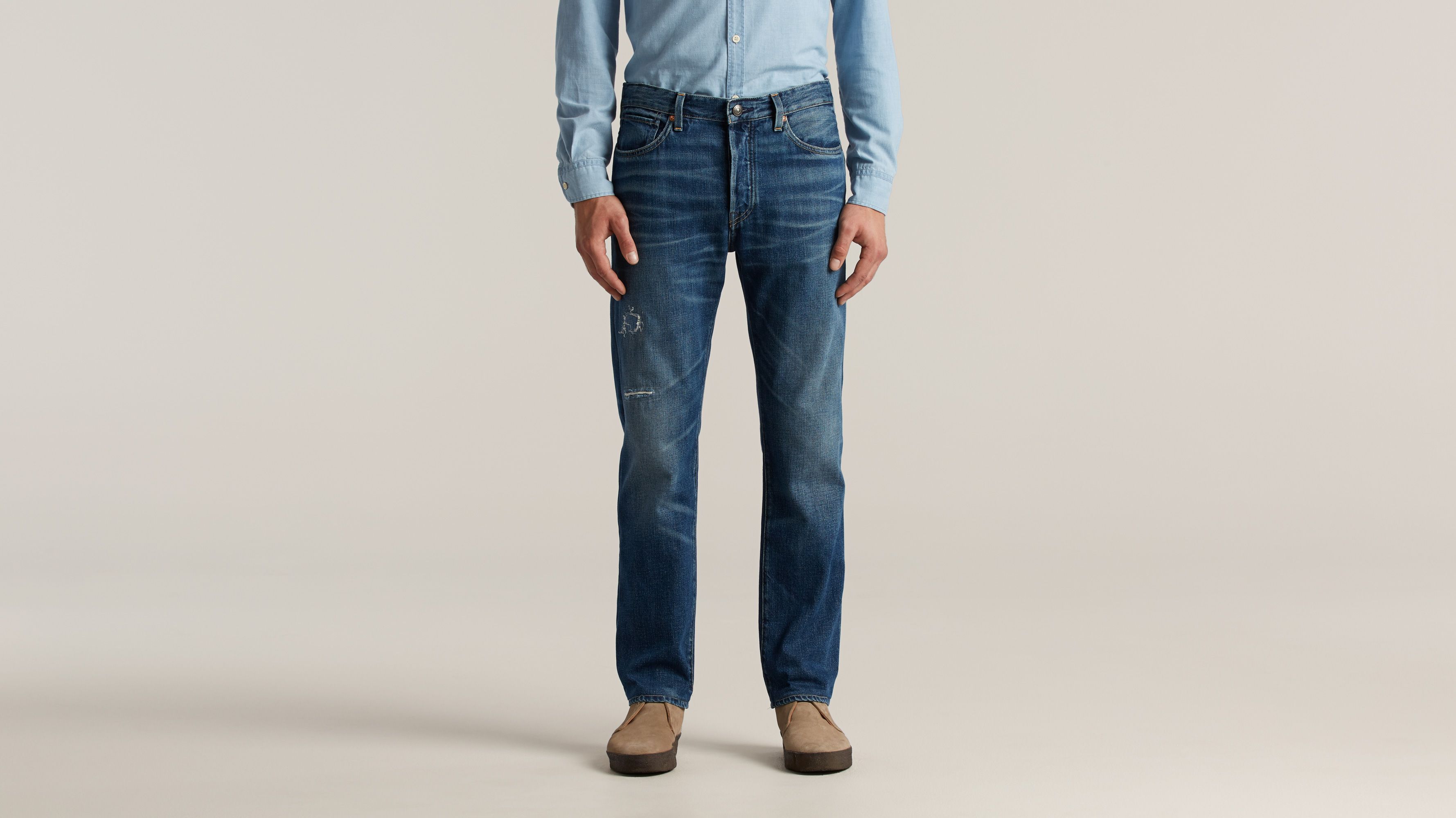 李维斯levis ruler直筒牛仔