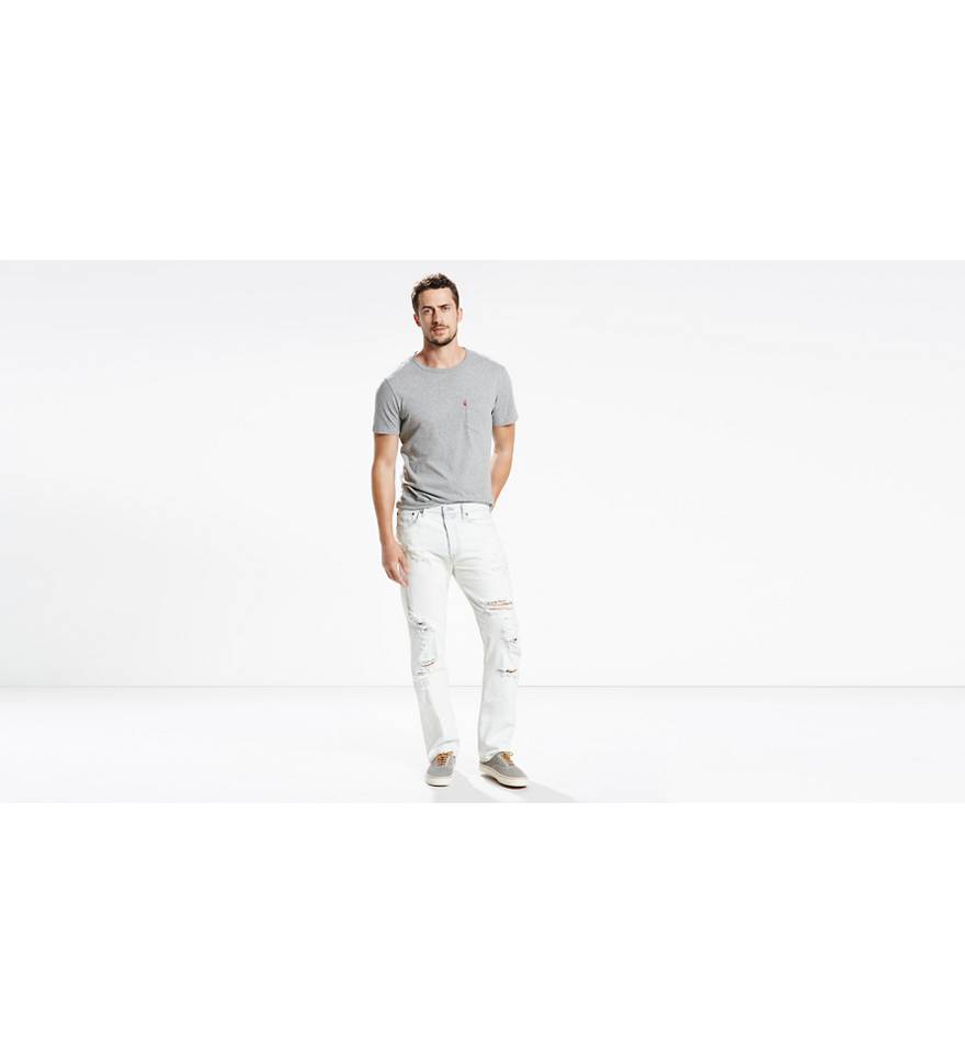 501® Original Fit Men's Jeans - White | Levi's® US