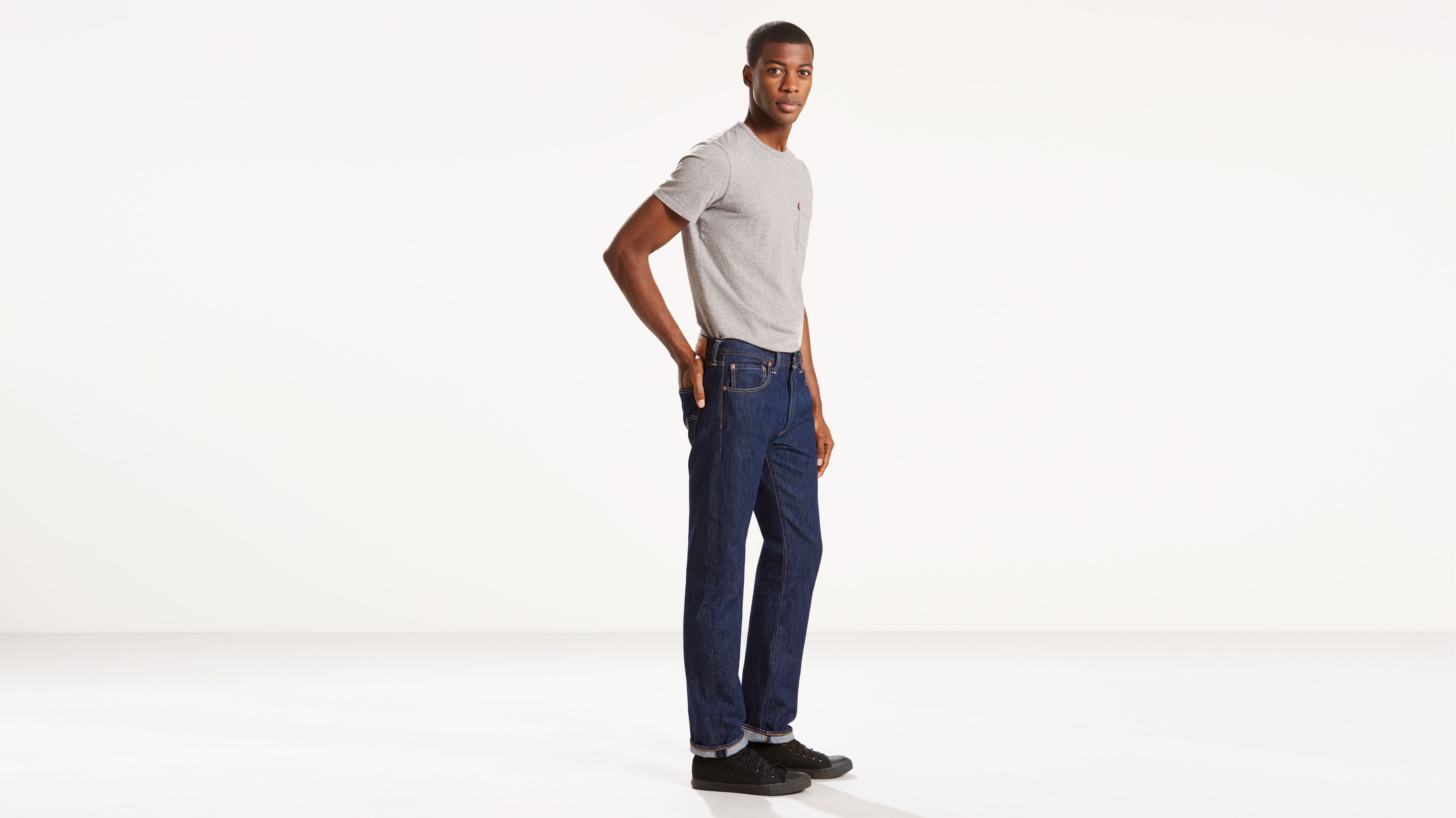 Levi's® Made In The Usa 501® Original Fit Men's Jeans - Dark Wash