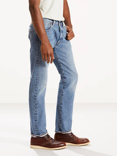 hoe raket Onderscheid Levi's® Made In The Usa 501® Original Fit Men's Jeans - Medium Wash | Levi's®  US