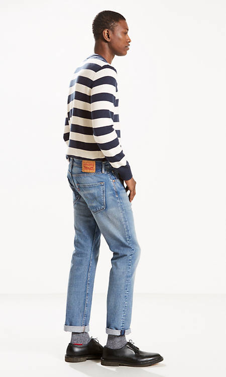 501 Original Fit Stretch Men S Jeans Medium Wash Levi S Ca