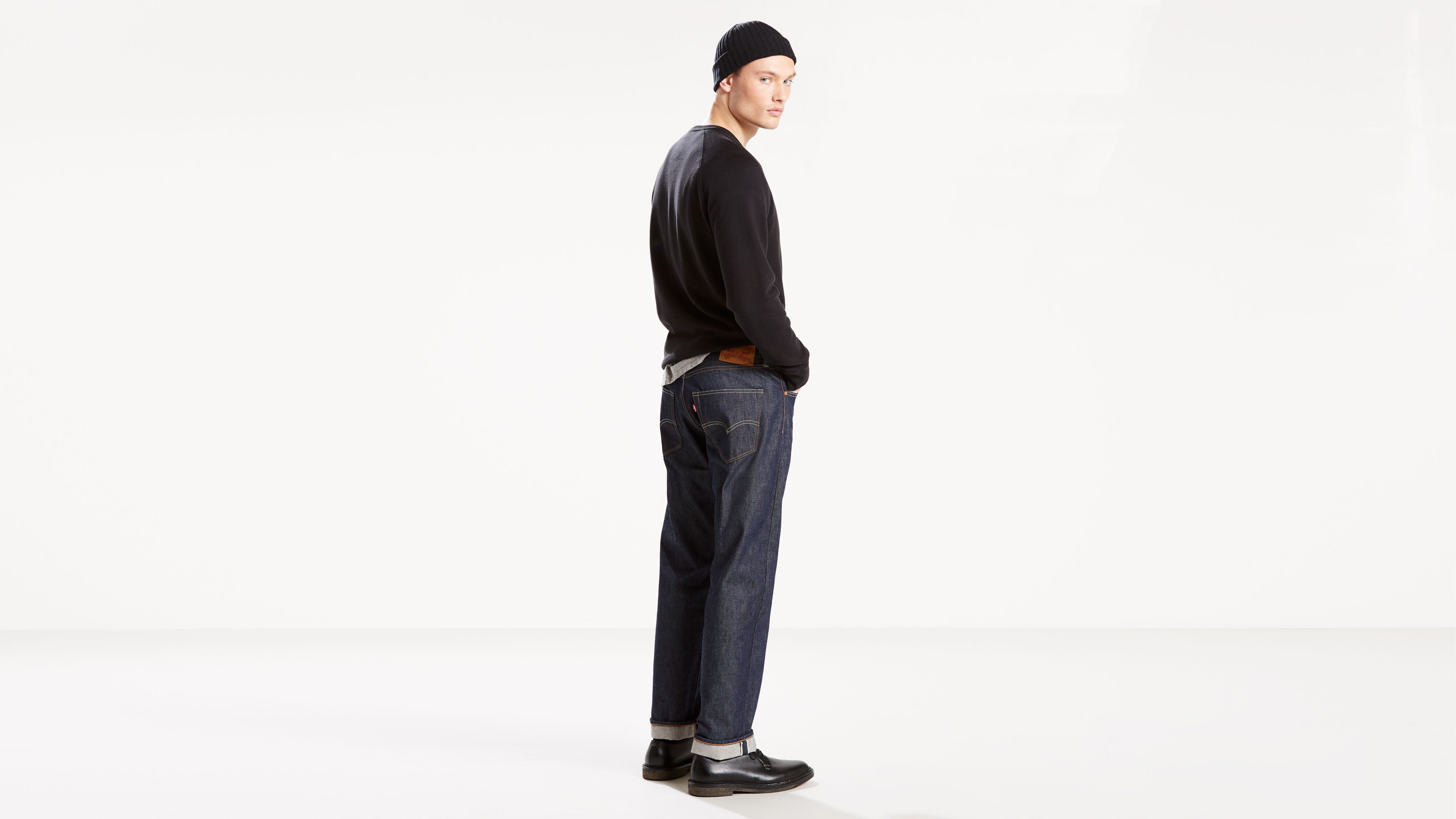 Levi's® Made In The Usa 501® Original Fit Selvedge Men's Jeans - Dark Wash  | Levi's® US