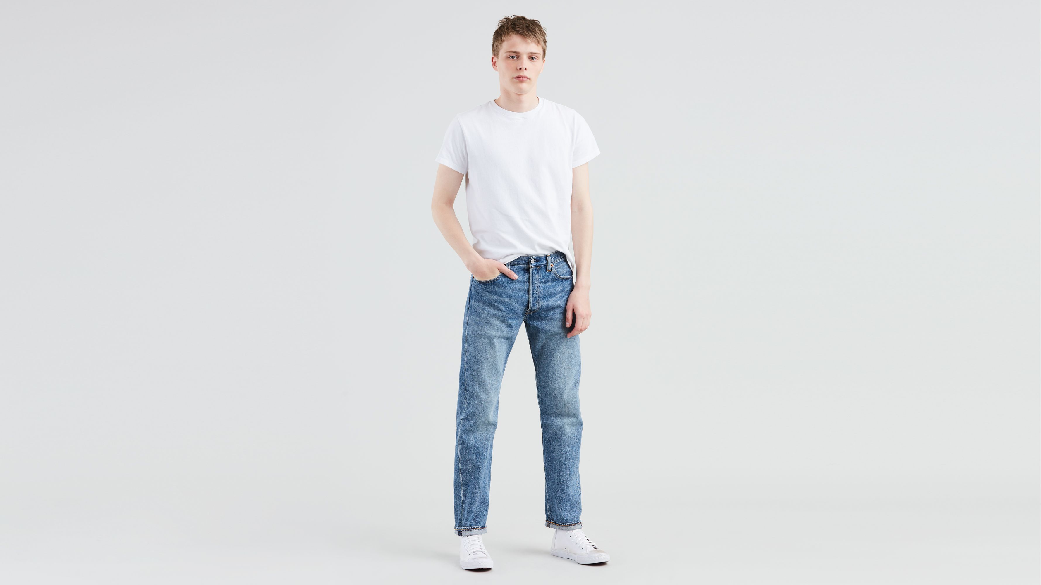 501® Original Fit Men's Jeans - Medium Wash | Levi's® CA