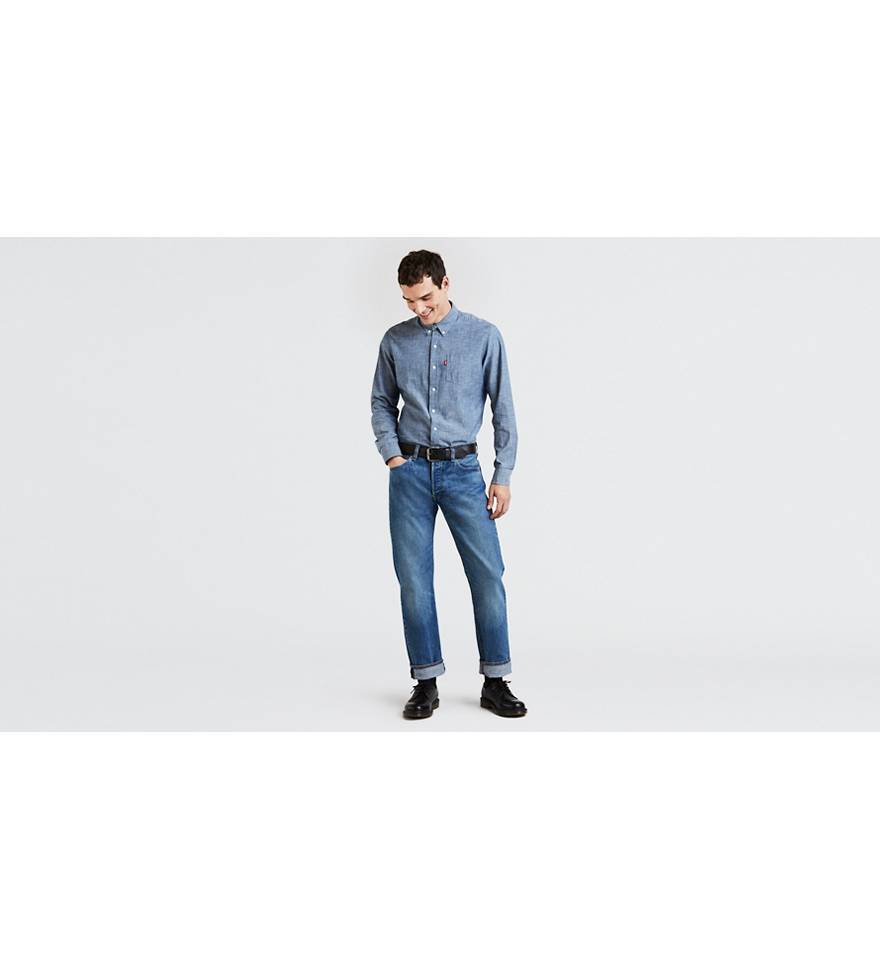 501® Original Fit Stretch Men's Jeans - Light Wash | Levi's® US