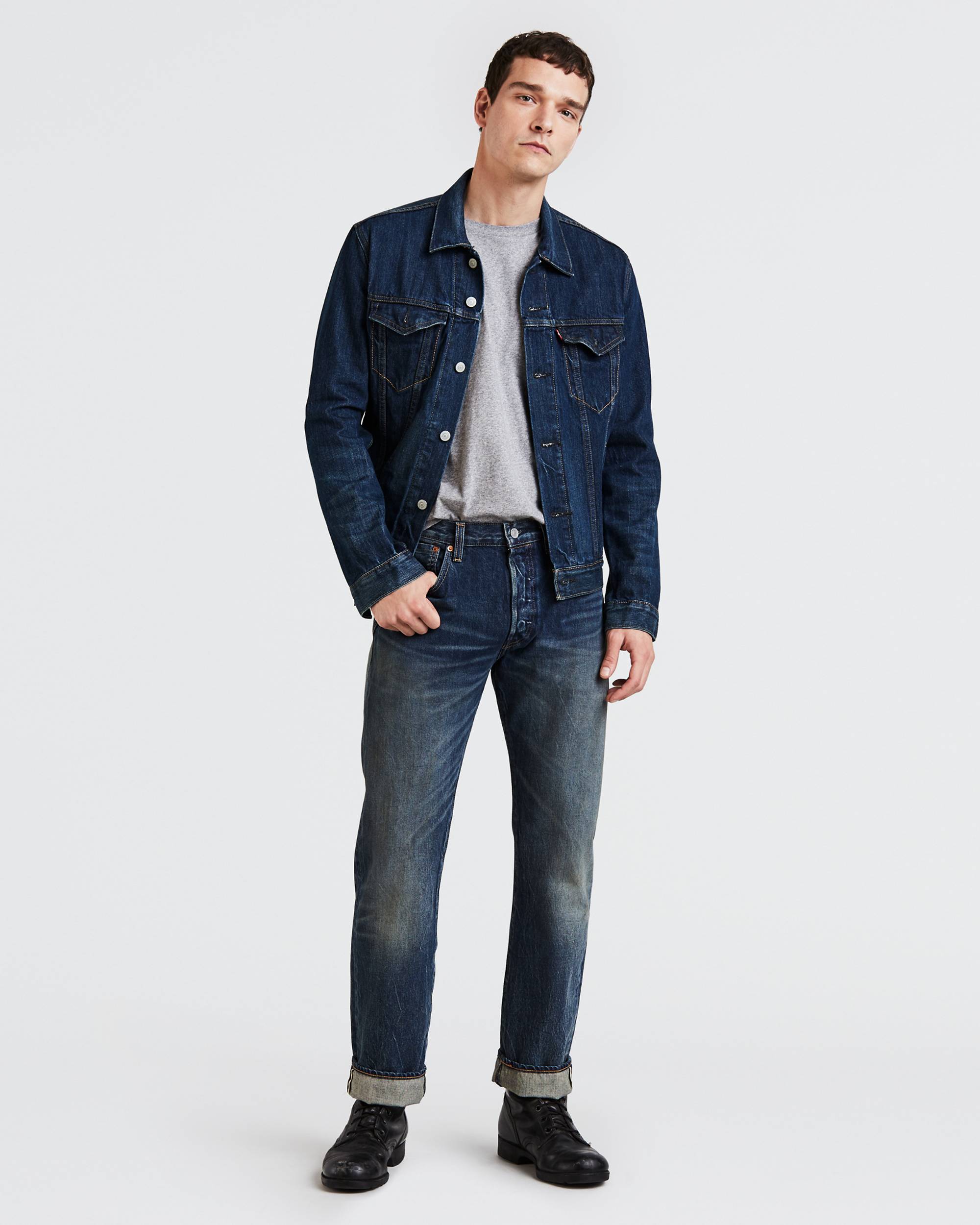 501® Original Fit Selvedge Stretch Men's Jeans 1