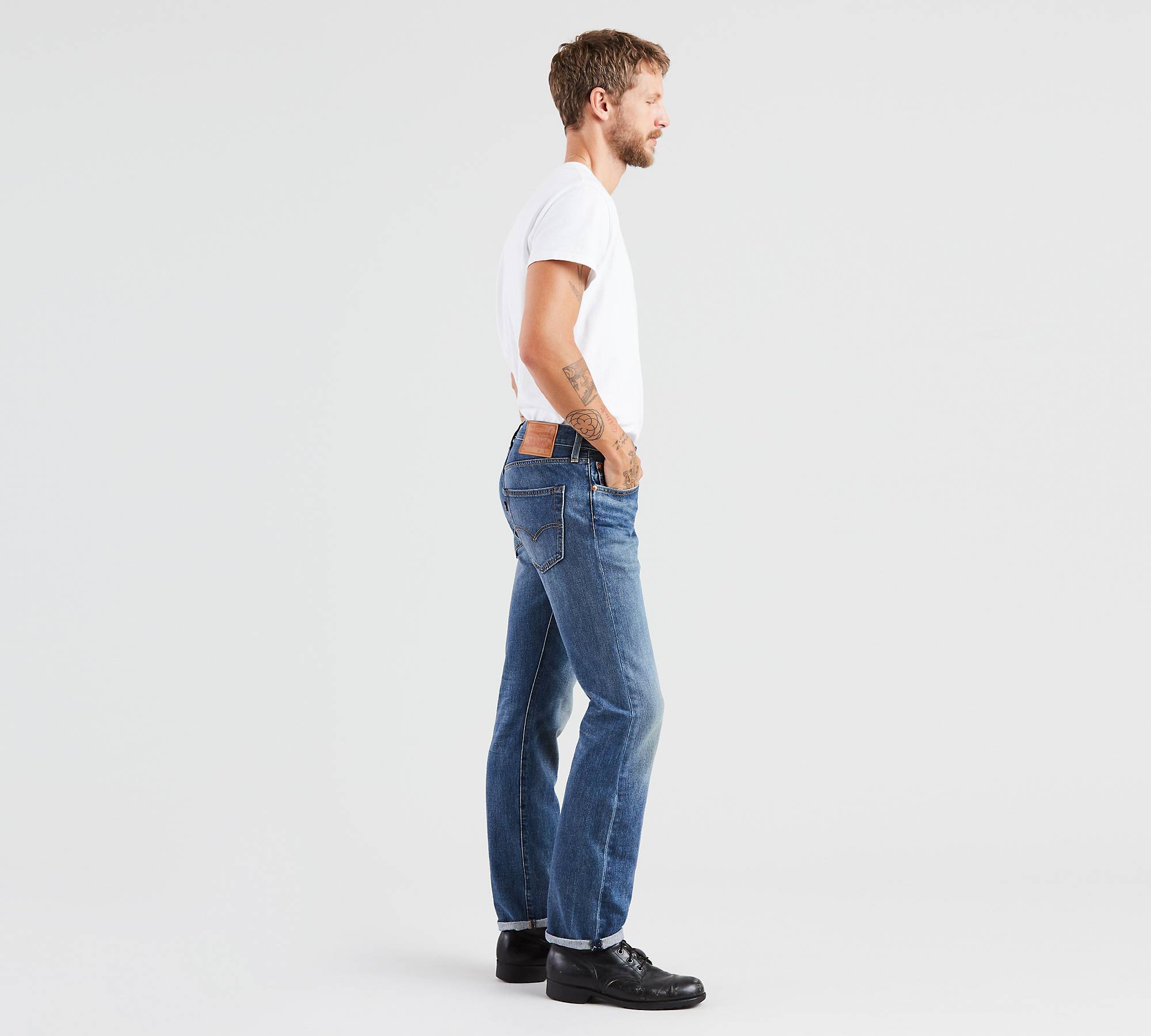 501® Levi's® Original Fit Jeans - Blue | Levi's® HU
