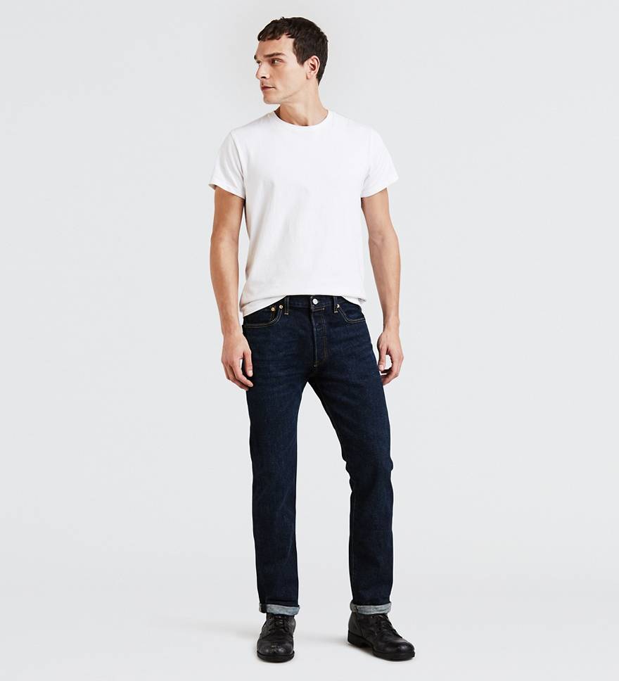 501® Original Fit Stretch Men's Jeans - Dark Wash | Levi's® US