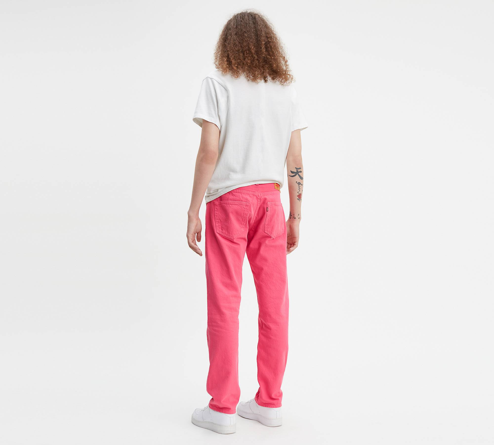 501® Original Fit Colored Men's Jeans - Pink | Levi's® US