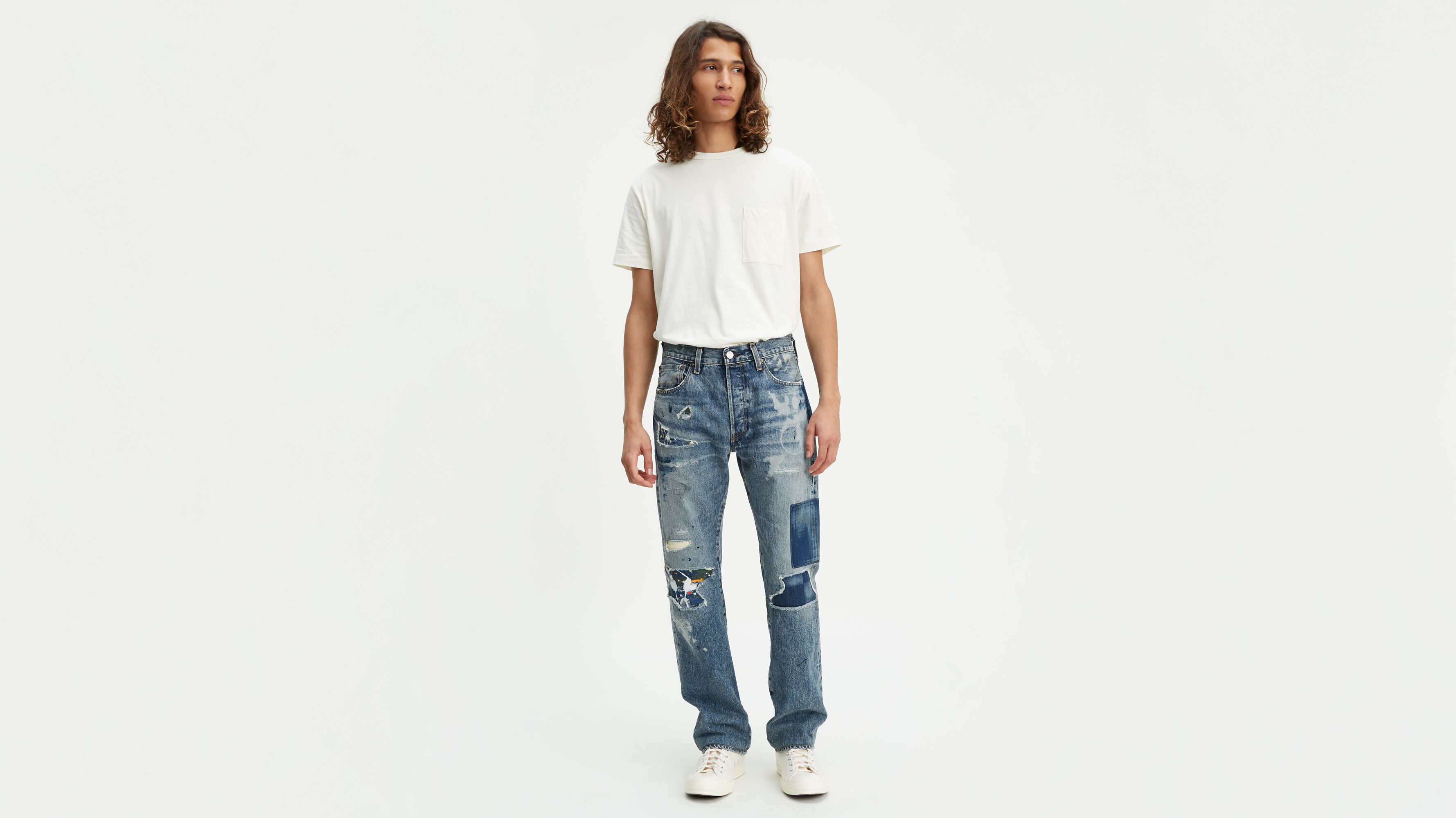 Made In Japan 501® Original Fit Selvedge Men's Jeans - Medium Wash