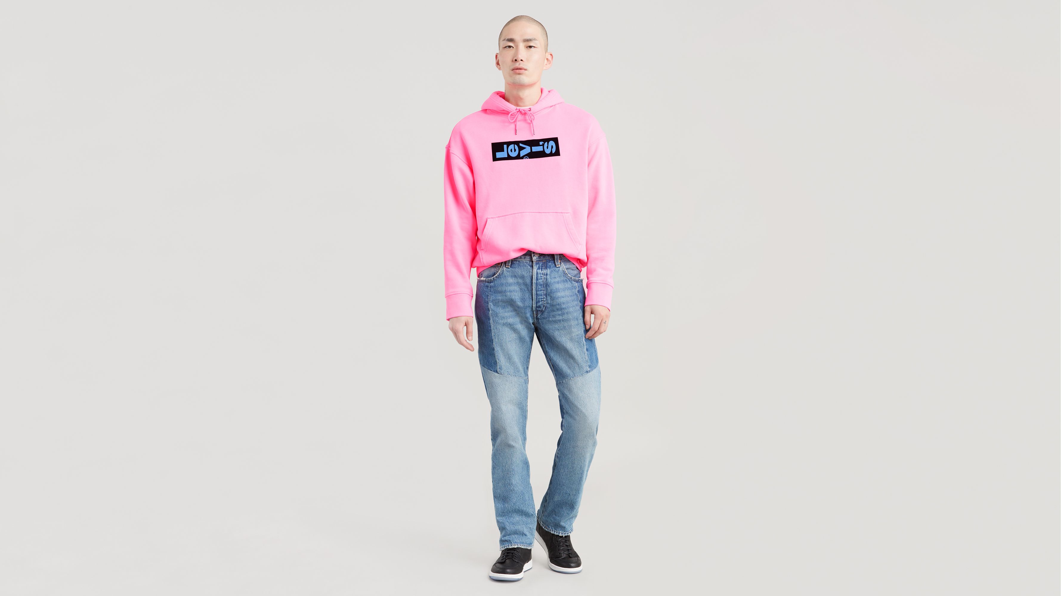 pink levis jeans 501