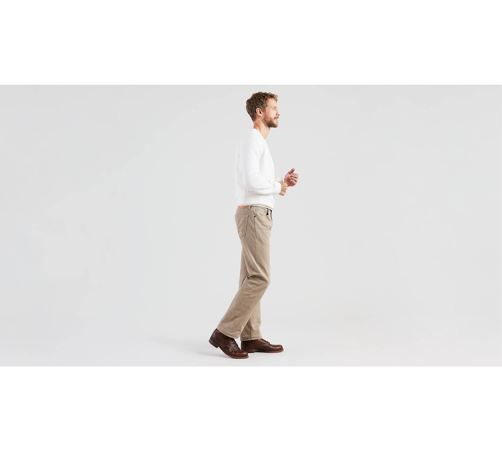505™ Regular Fit Pants - Khaki | Levi's® CA