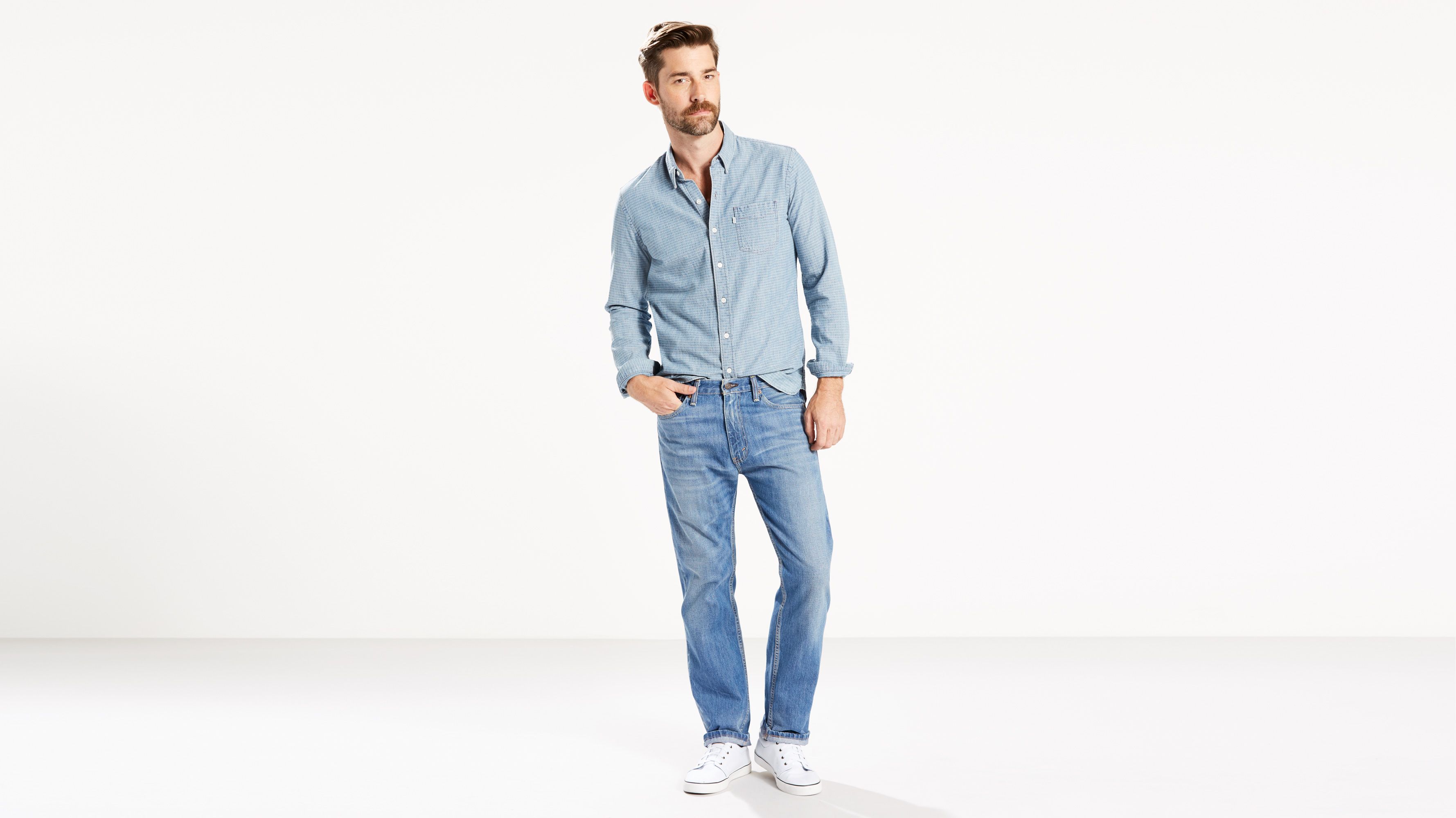 505™ Regular Fit Men's Jeans - Dark Wash | Levi's® US