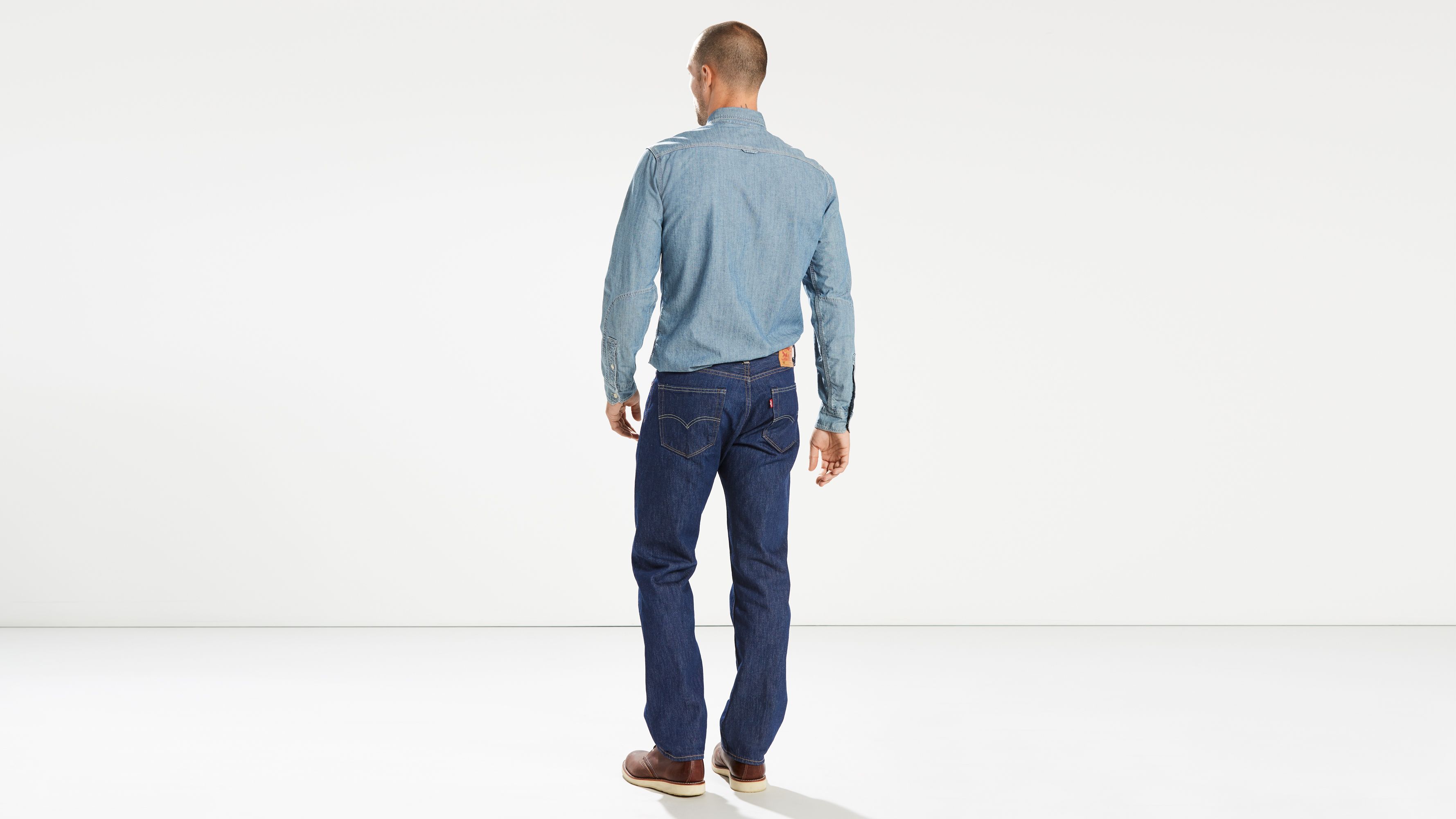 Levi's® Made In The Usa 505™ Regular Fit Men's Jeans - Dark Wash | Levi's®  US