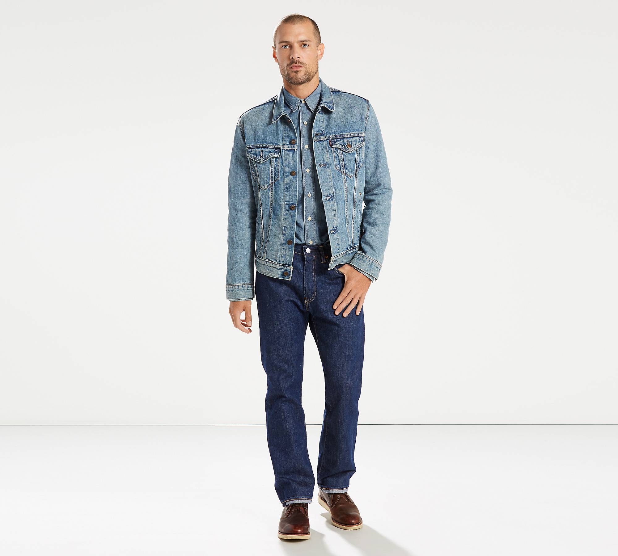 Levi's® Made in the USA 505™ Regular Fit Men's Jeans 1