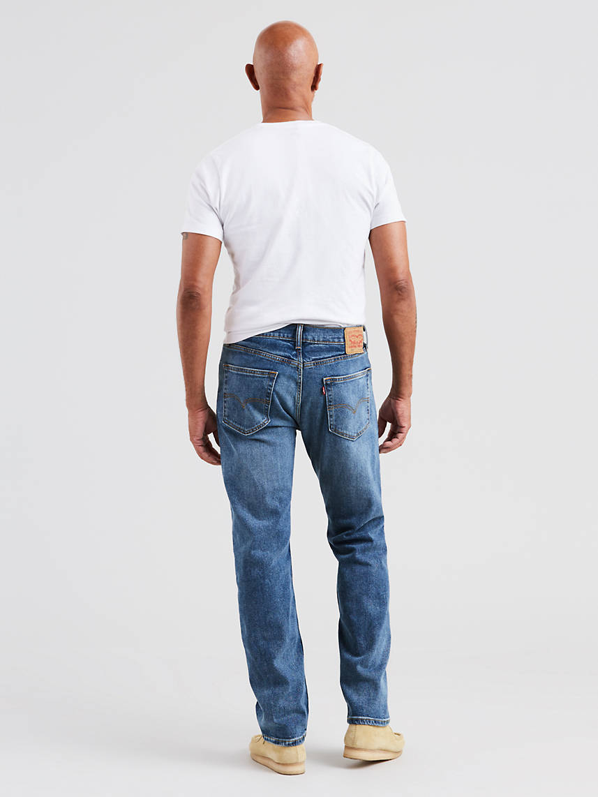 505™ Regular Fit Stretch Jeans - Medium Wash | Levi's® US