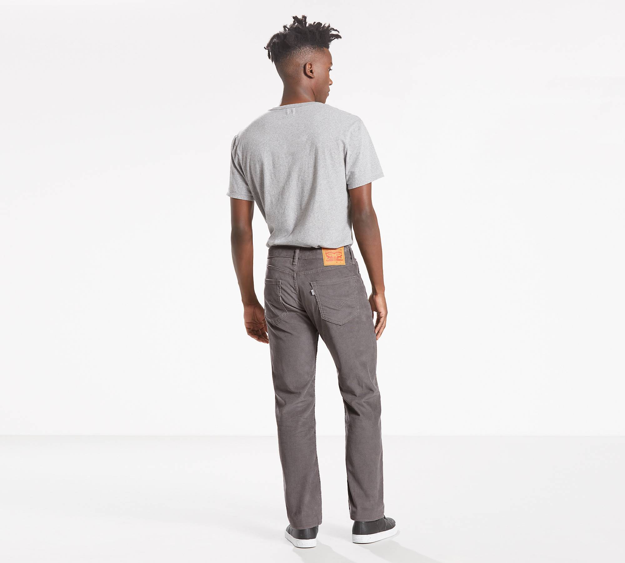 505™ Regular Fit Corduroy Pants - Grey