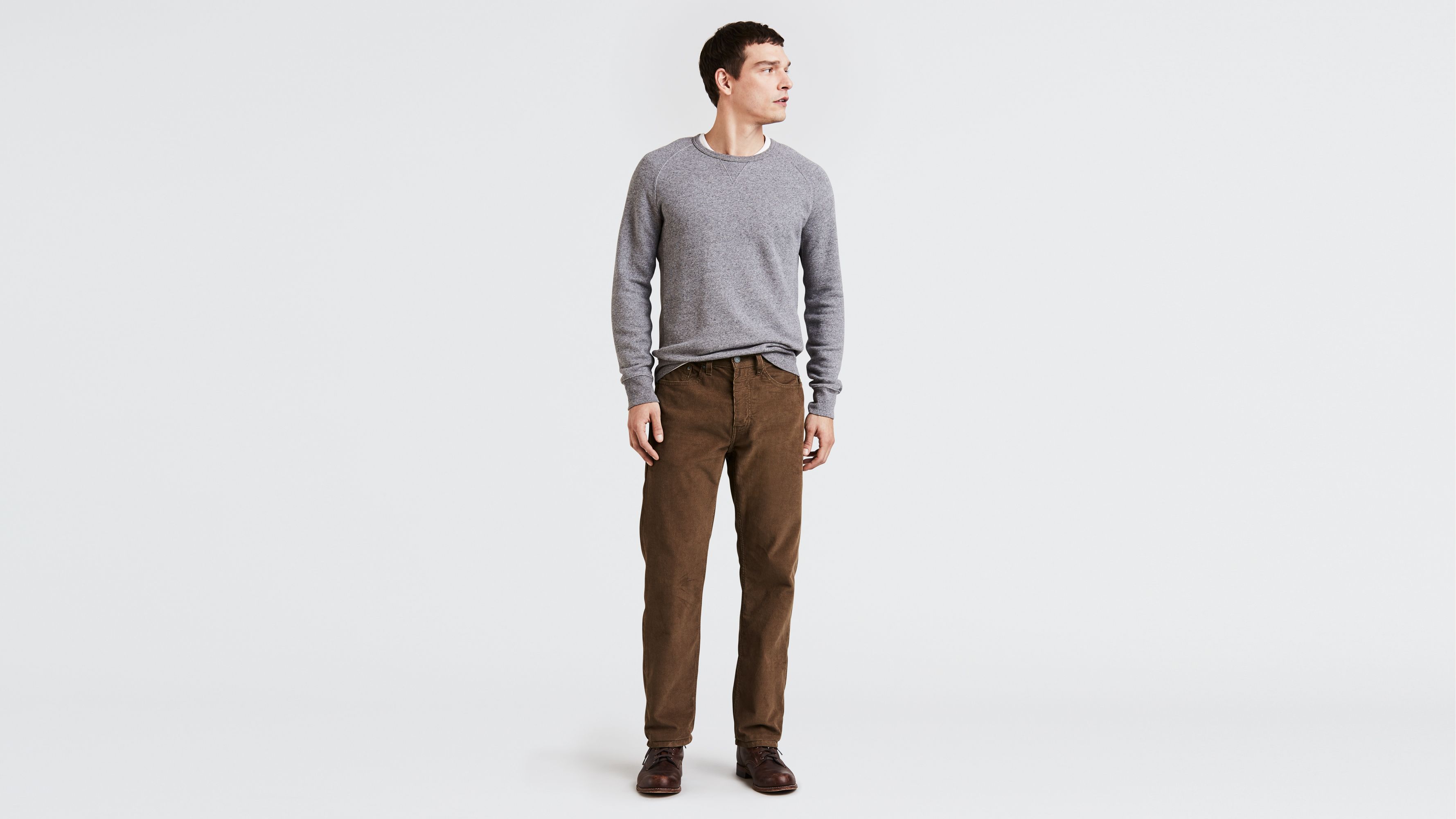505™ Regular Fit Corduroy Pants - Brown | Levi's® US