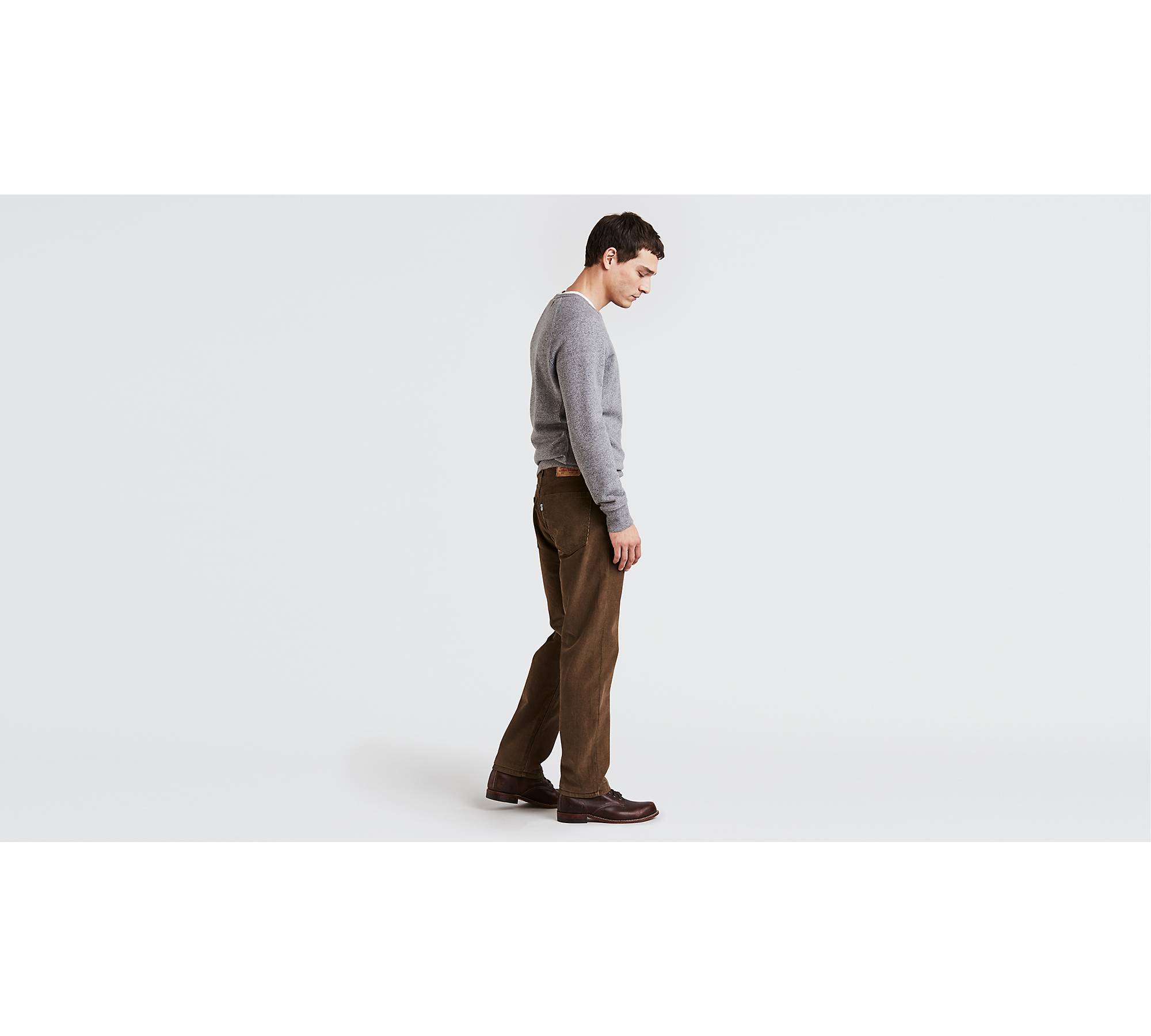 505™ Regular Fit Corduroy Pants - Brown | Levi's® US