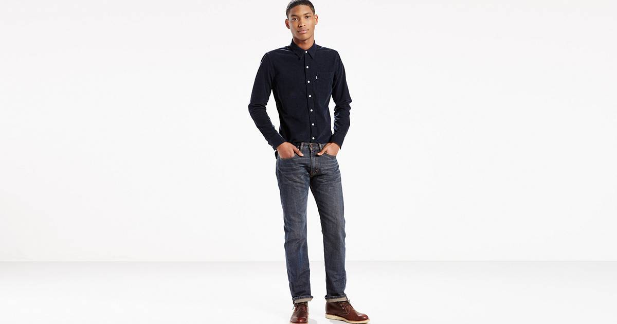 505™ Regular Fit Men's Jeans - Black | Levi's® CA