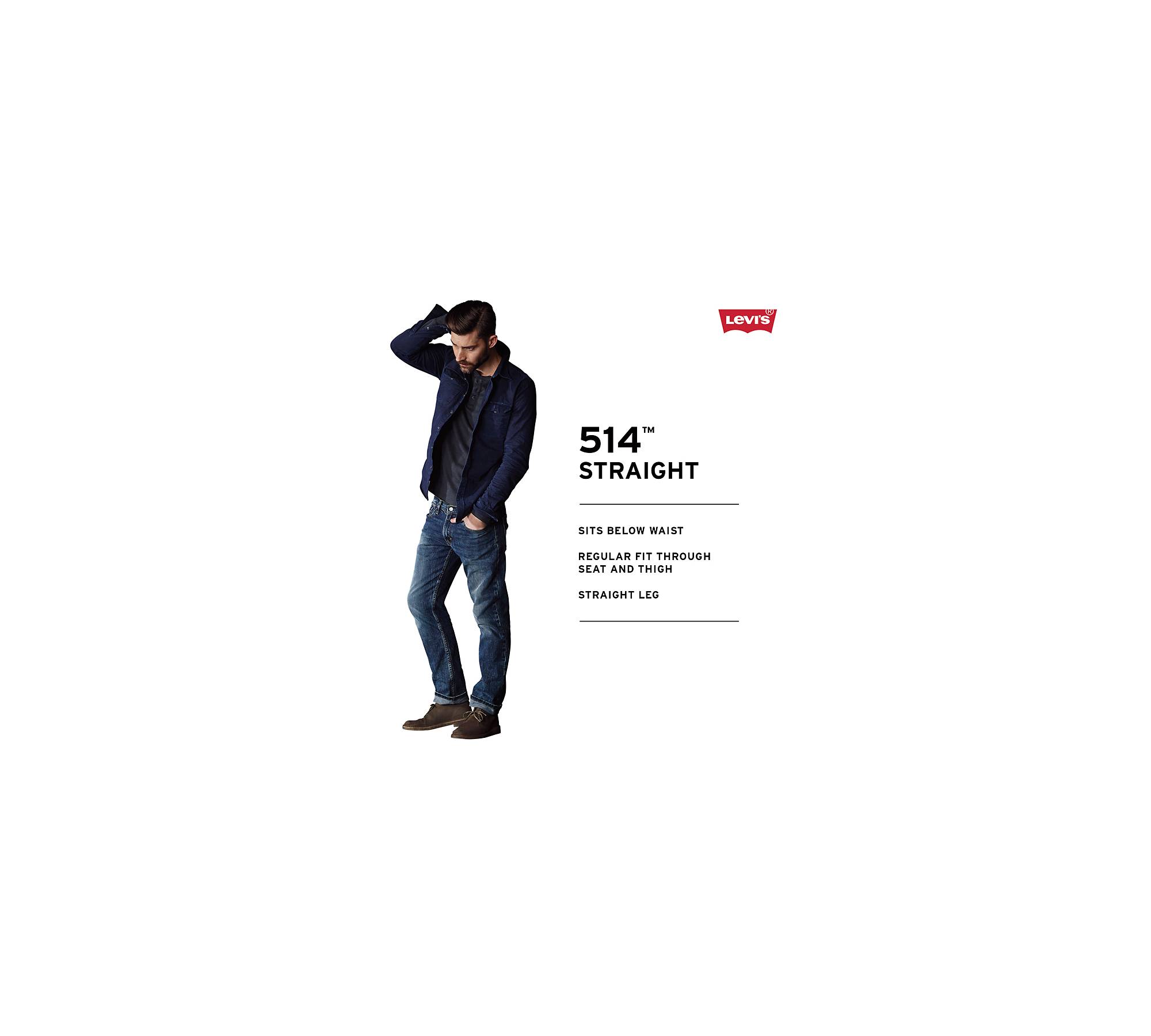 514™ Straight Fit Men's Jeans - White | Levi's® US