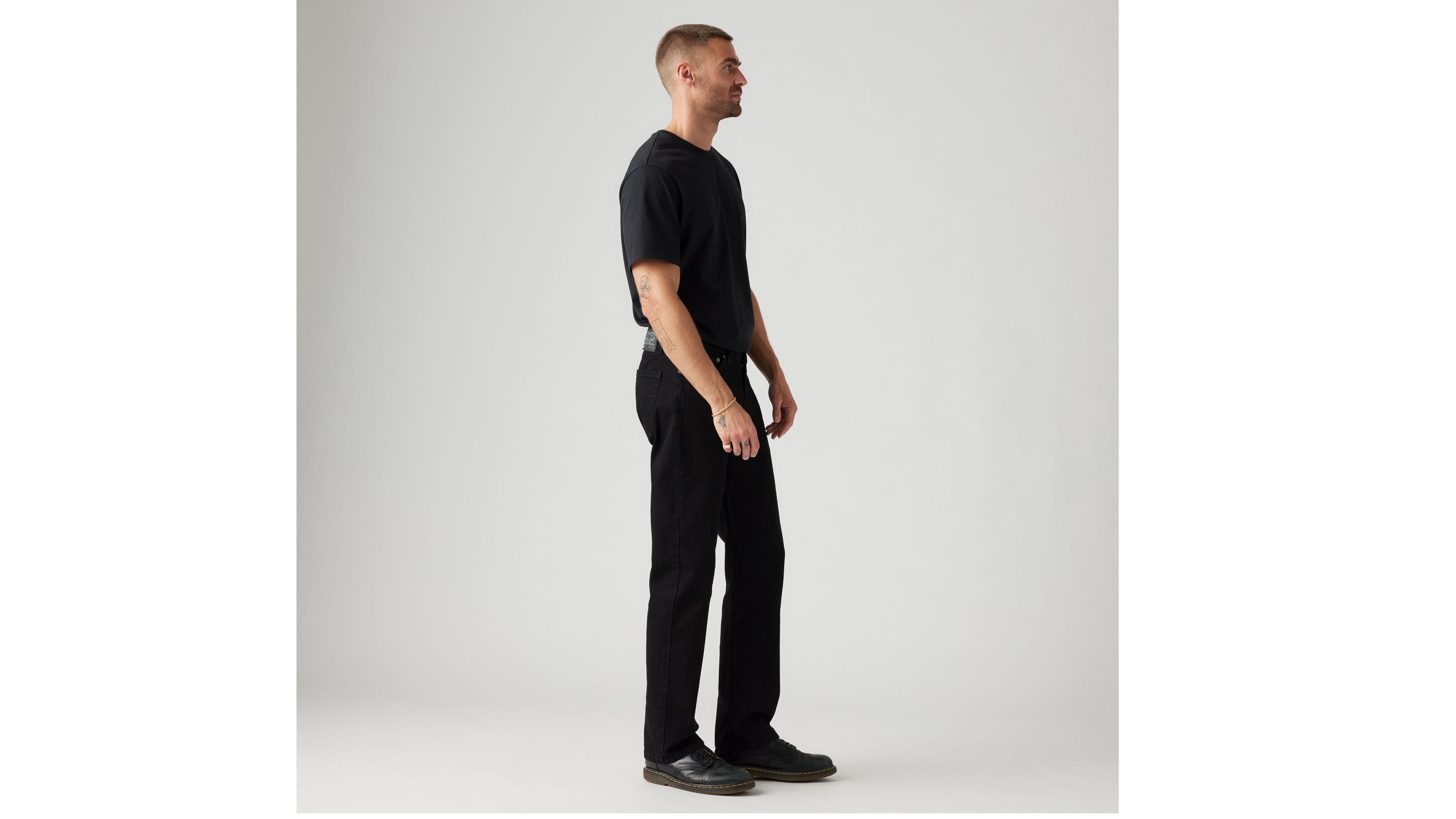 levis 514 black lightweight twill