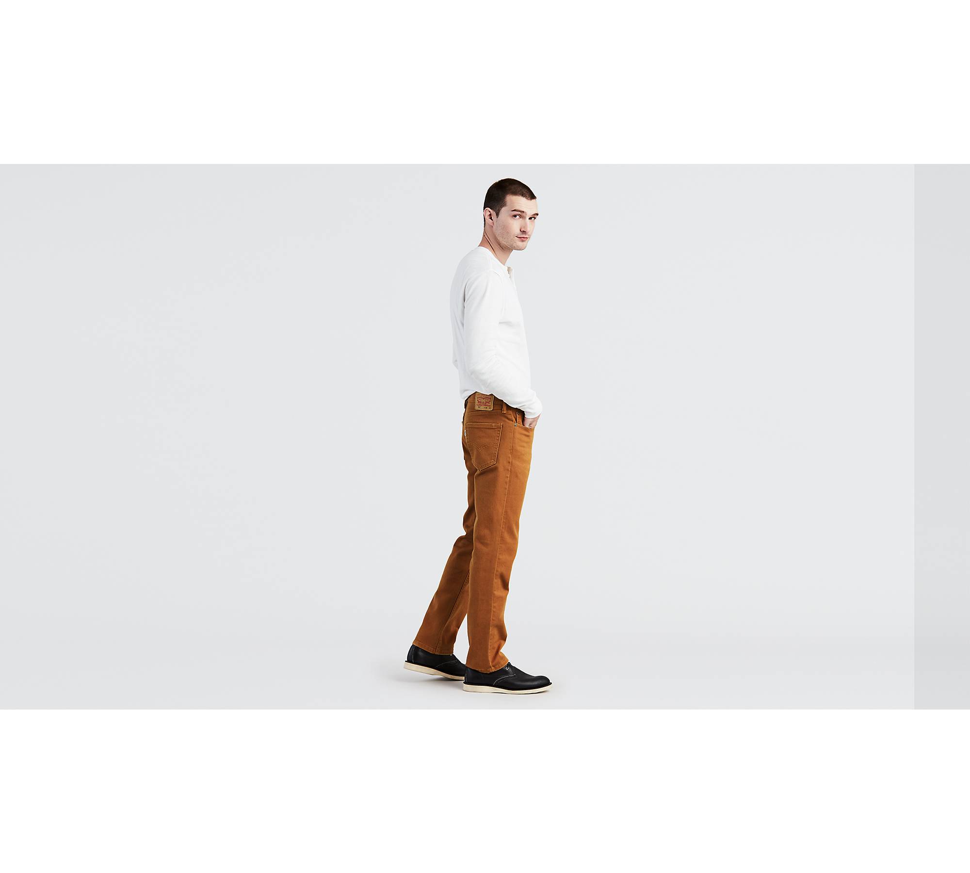 514™ Straight Fit Men's Jeans - Orange | Levi's® US