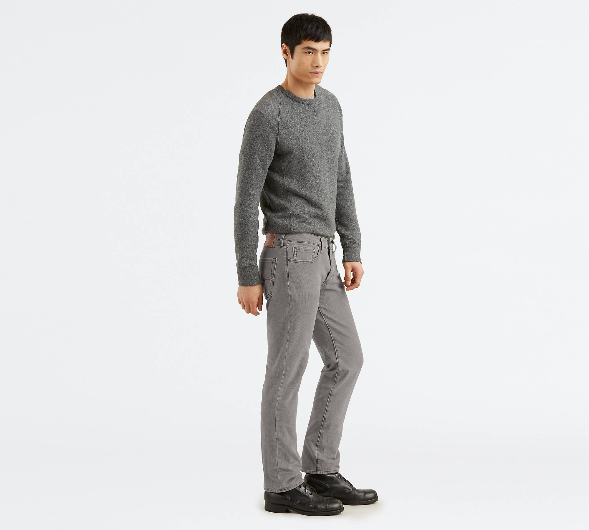 514™ Straight Fit Corduroy Pants - Grey | Levi's® US