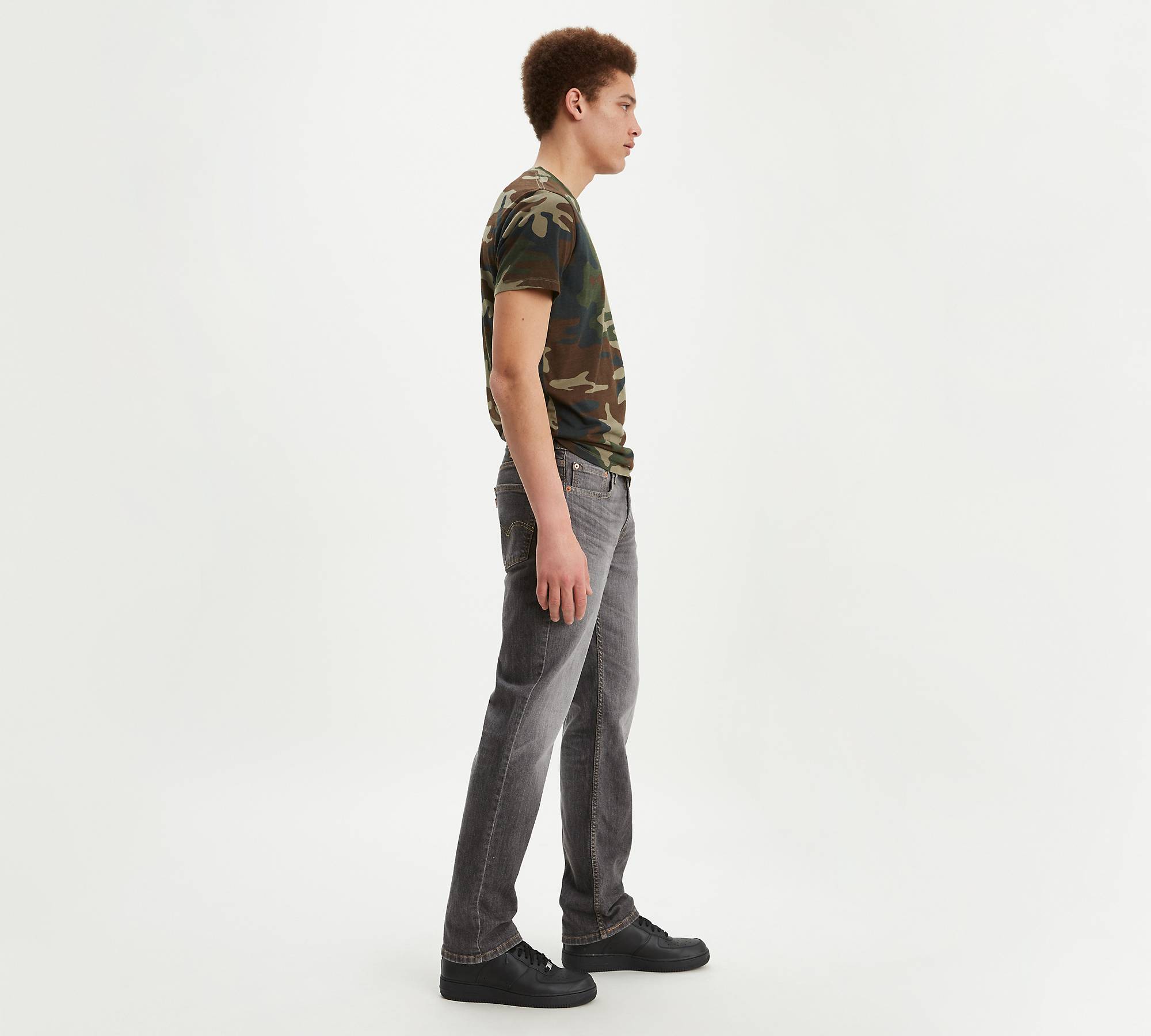 514™ Straight Fit Levi’s® Flex Men's Jeans - Grey | Levi's® US