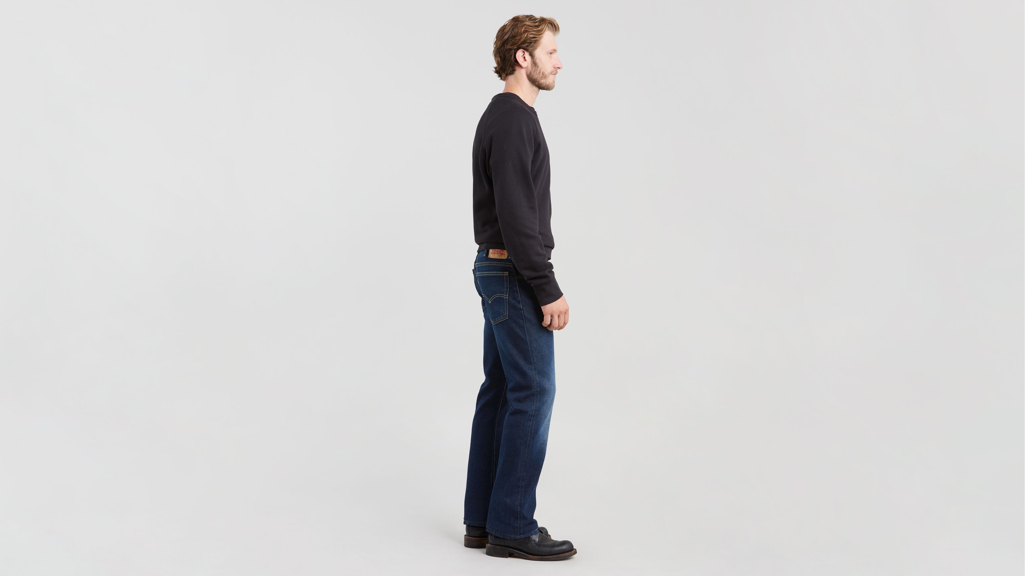 levis stretch bootcut jeans mens