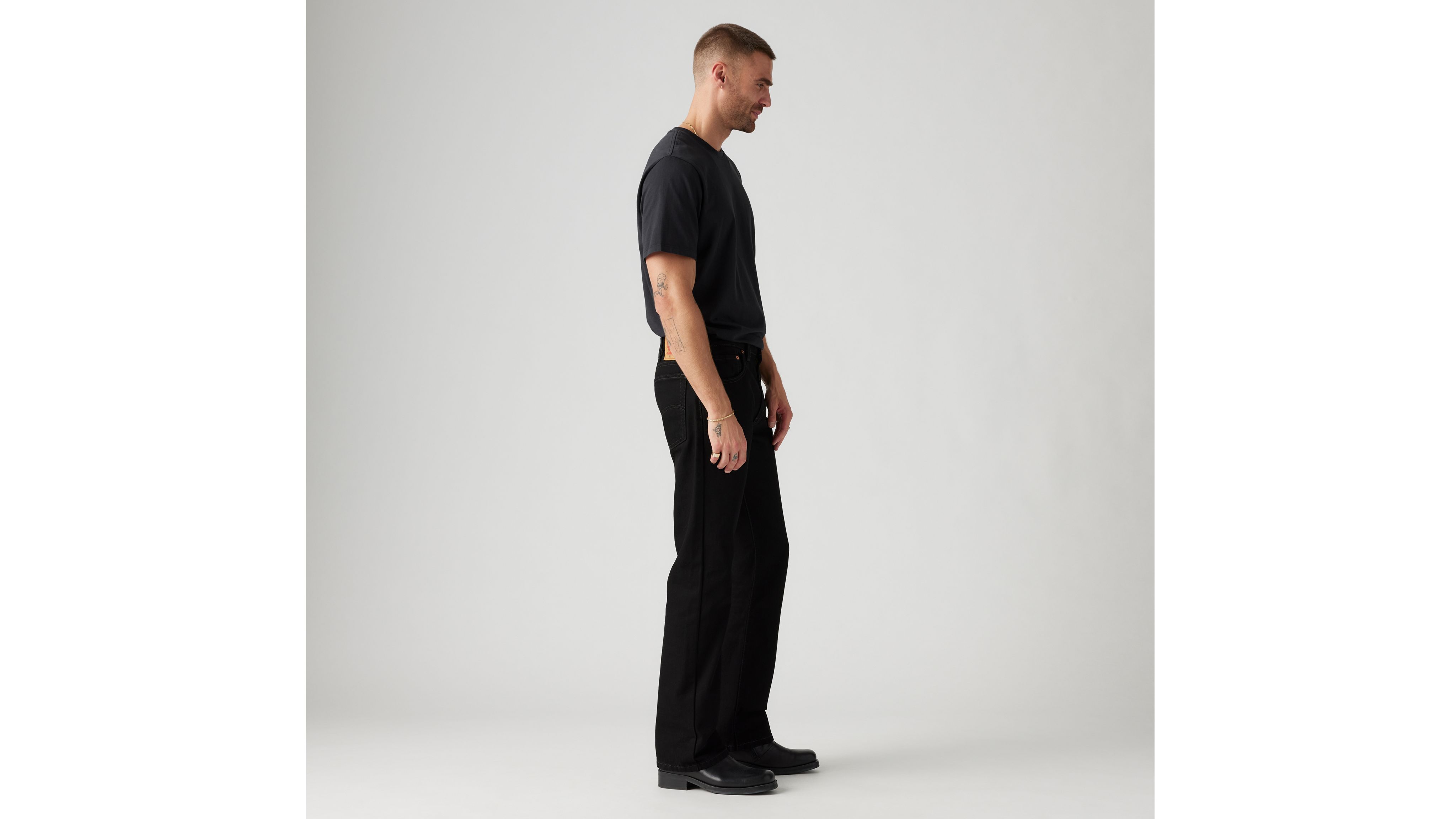 517™ Boot Cut Men's Jeans - Black 