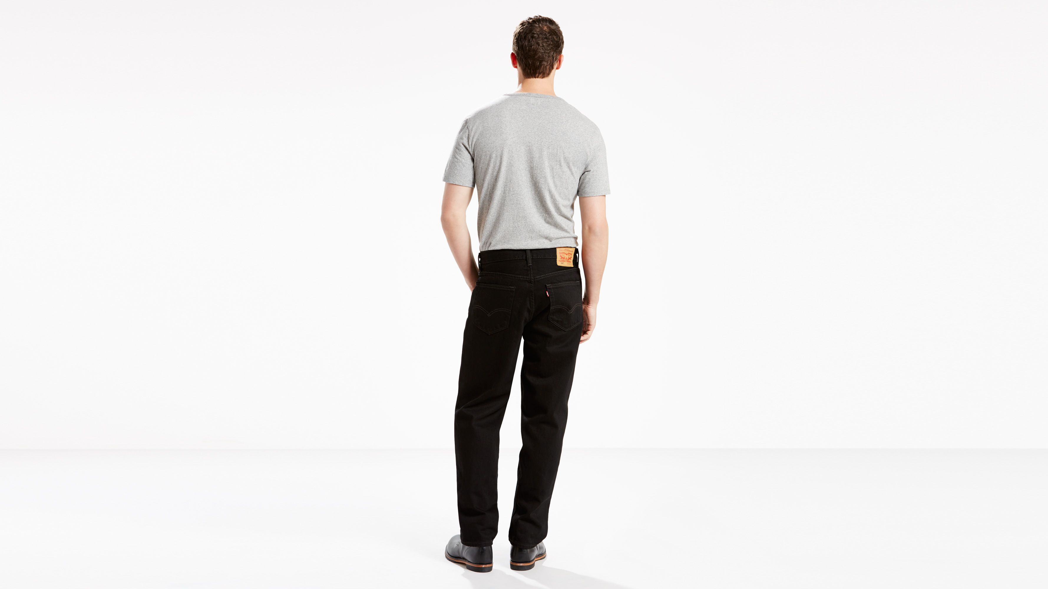 black levi's 560 comfort fit jeans