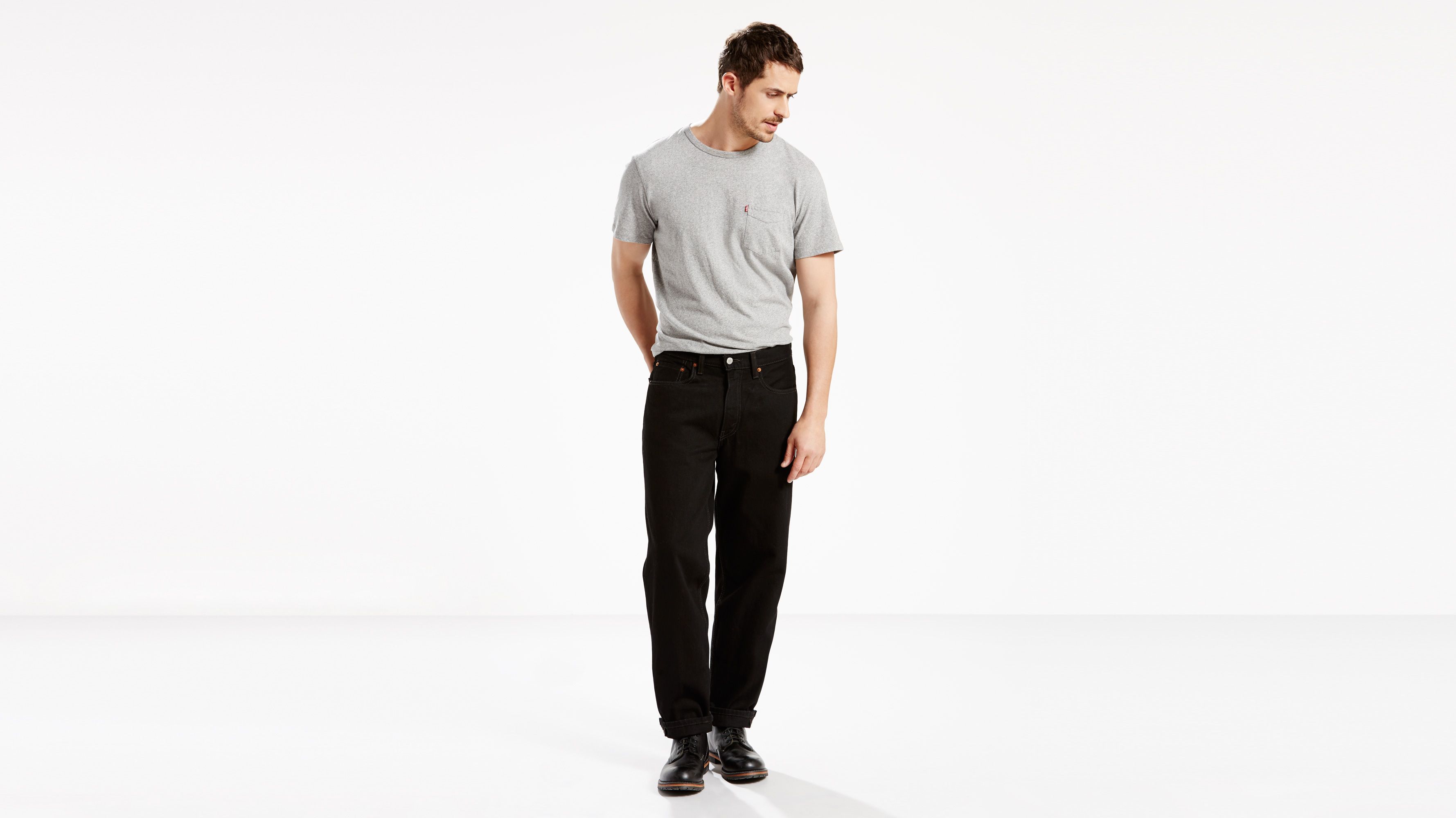 560™ Comfort Fit Men's Jeans - Black | Levi's® US