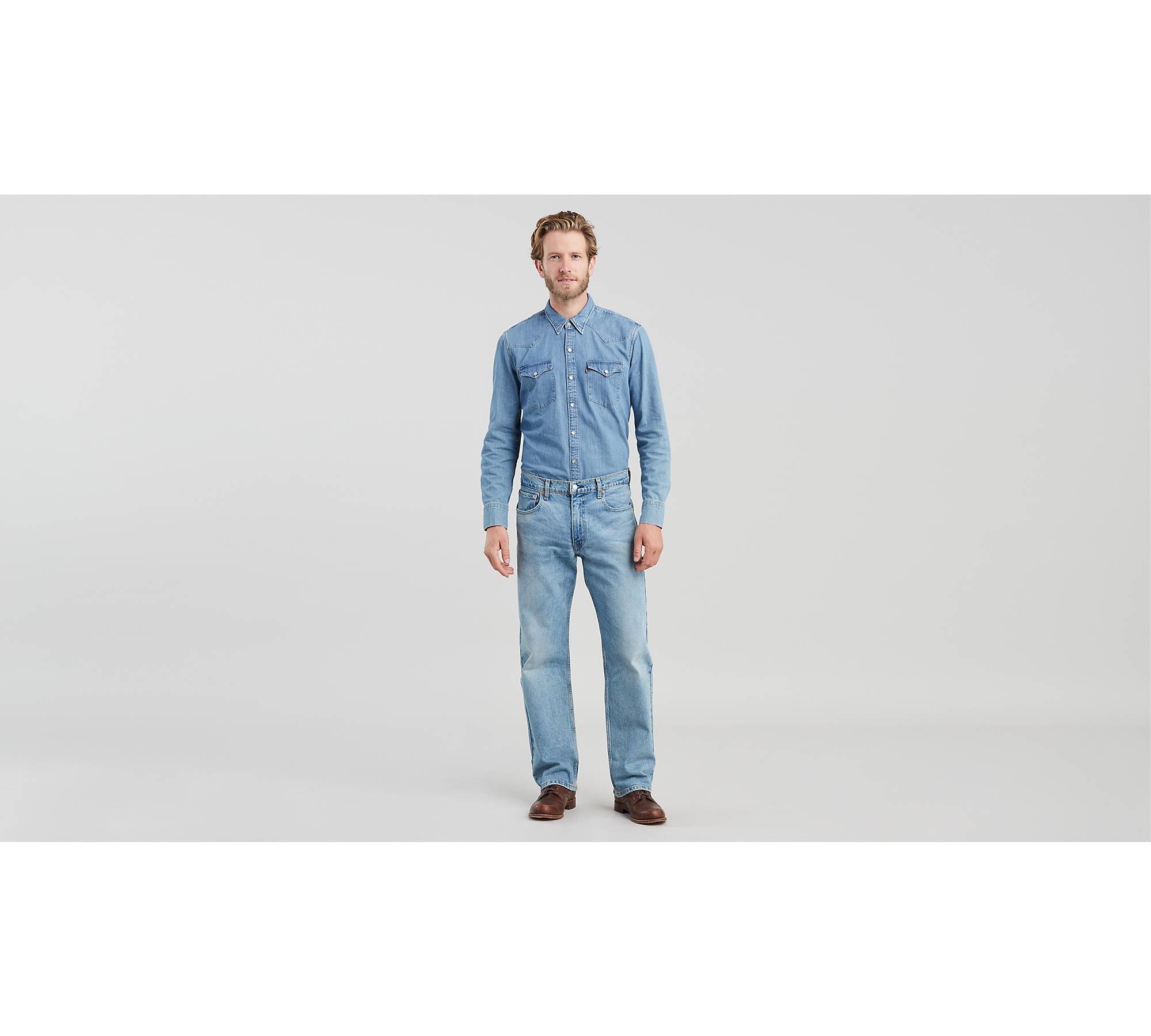569™ Loose Straight Fit Men's Jeans - Light Wash