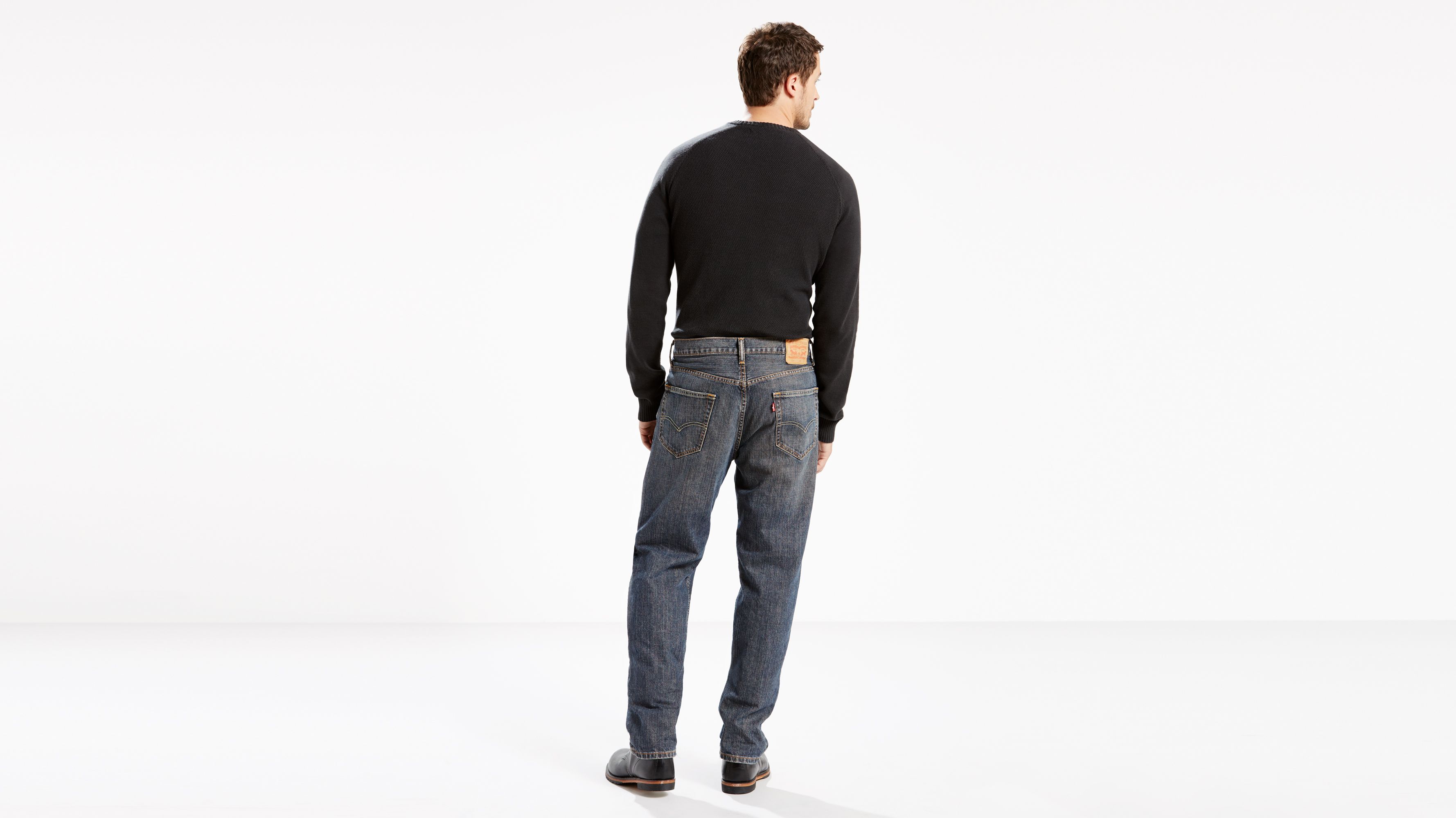 550™ Relaxed Fit Men's Jeans (big & Tall) - Black | Levi's® CA