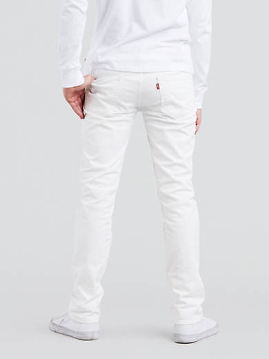 511™ Slim Fit Men's Jeans - White | Levi's® US