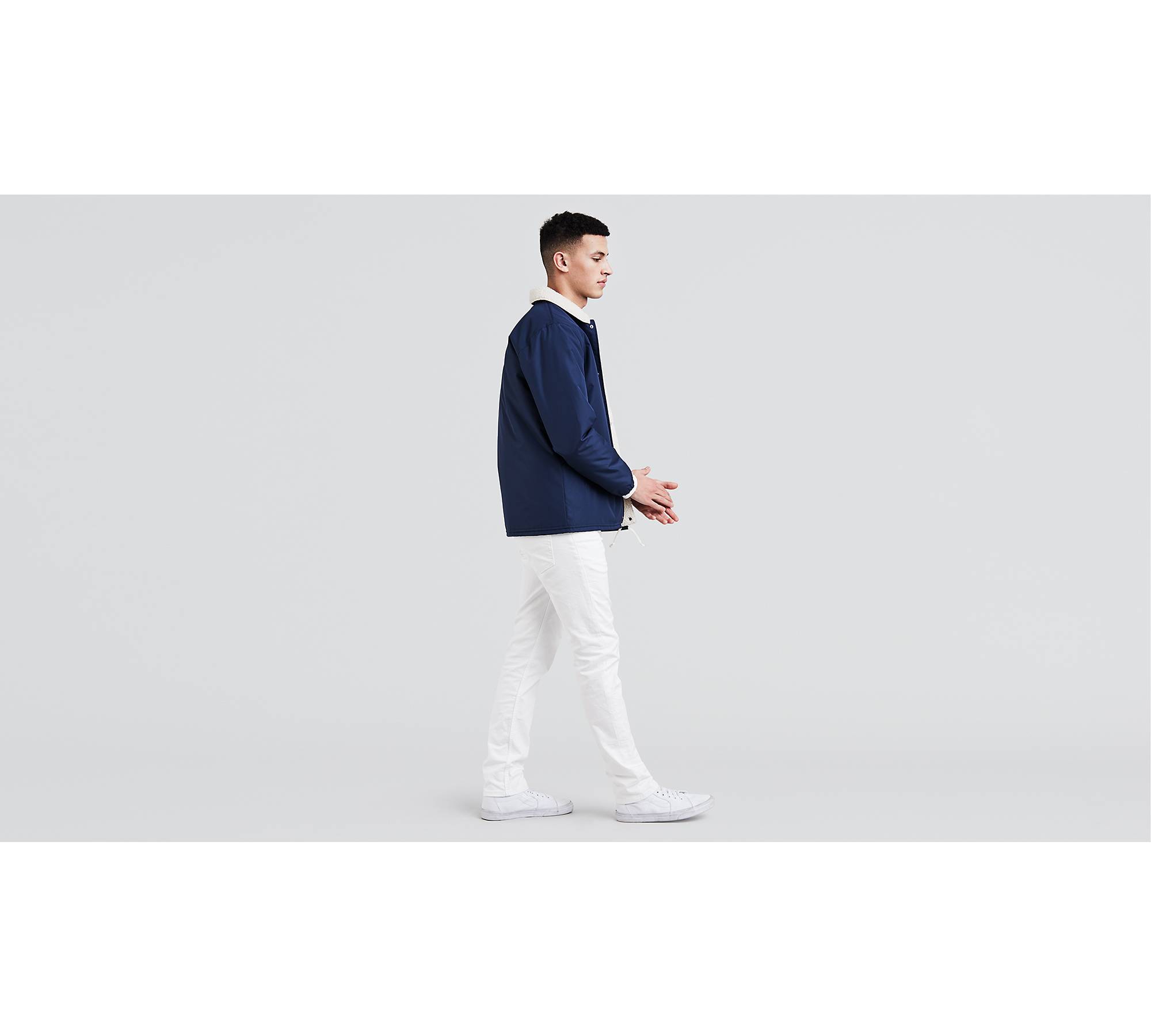 511™ Slim Fit Men's Jeans - White | Levi's® US